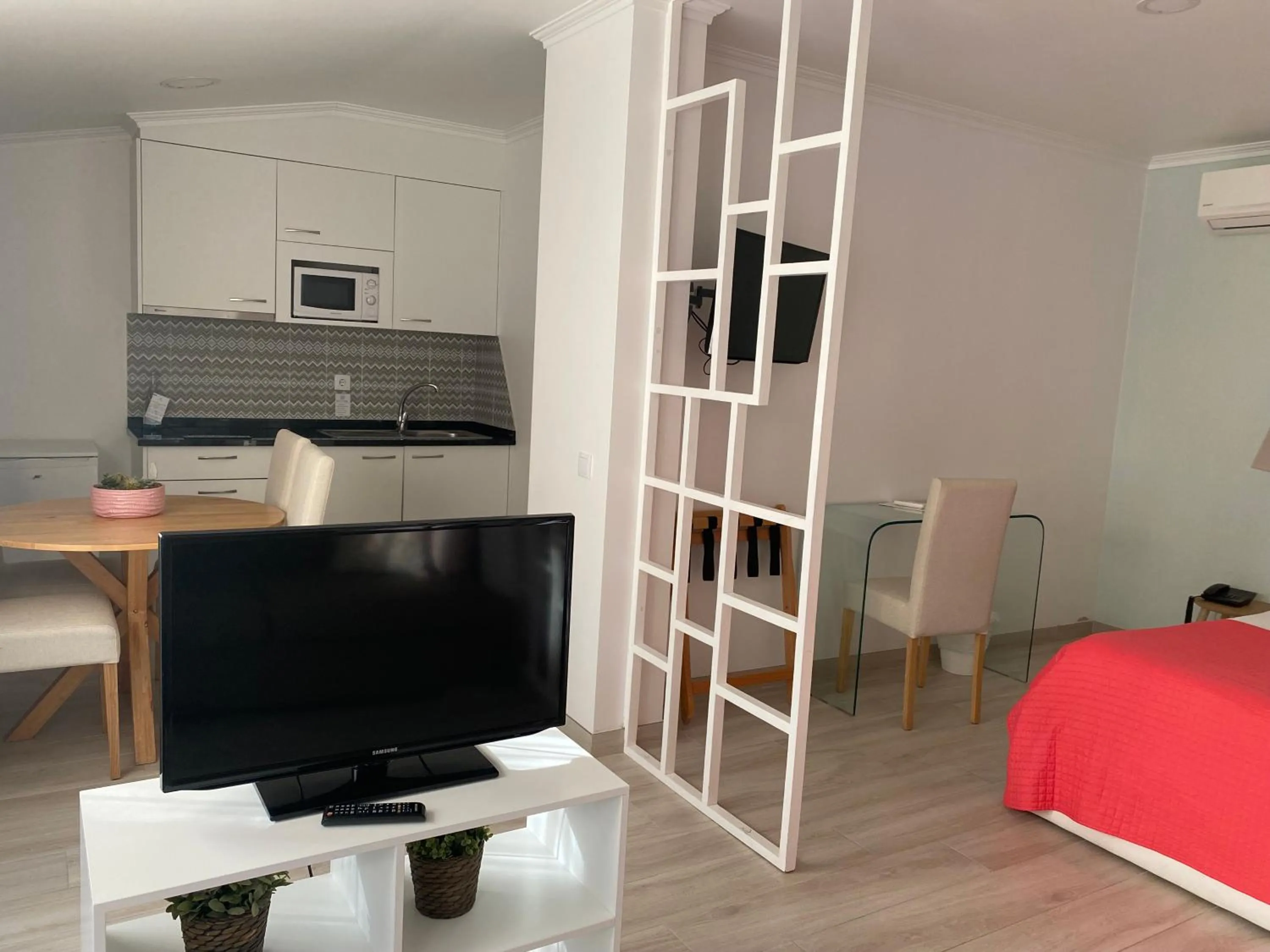 Kitchen or kitchenette in Hotel Neptuno