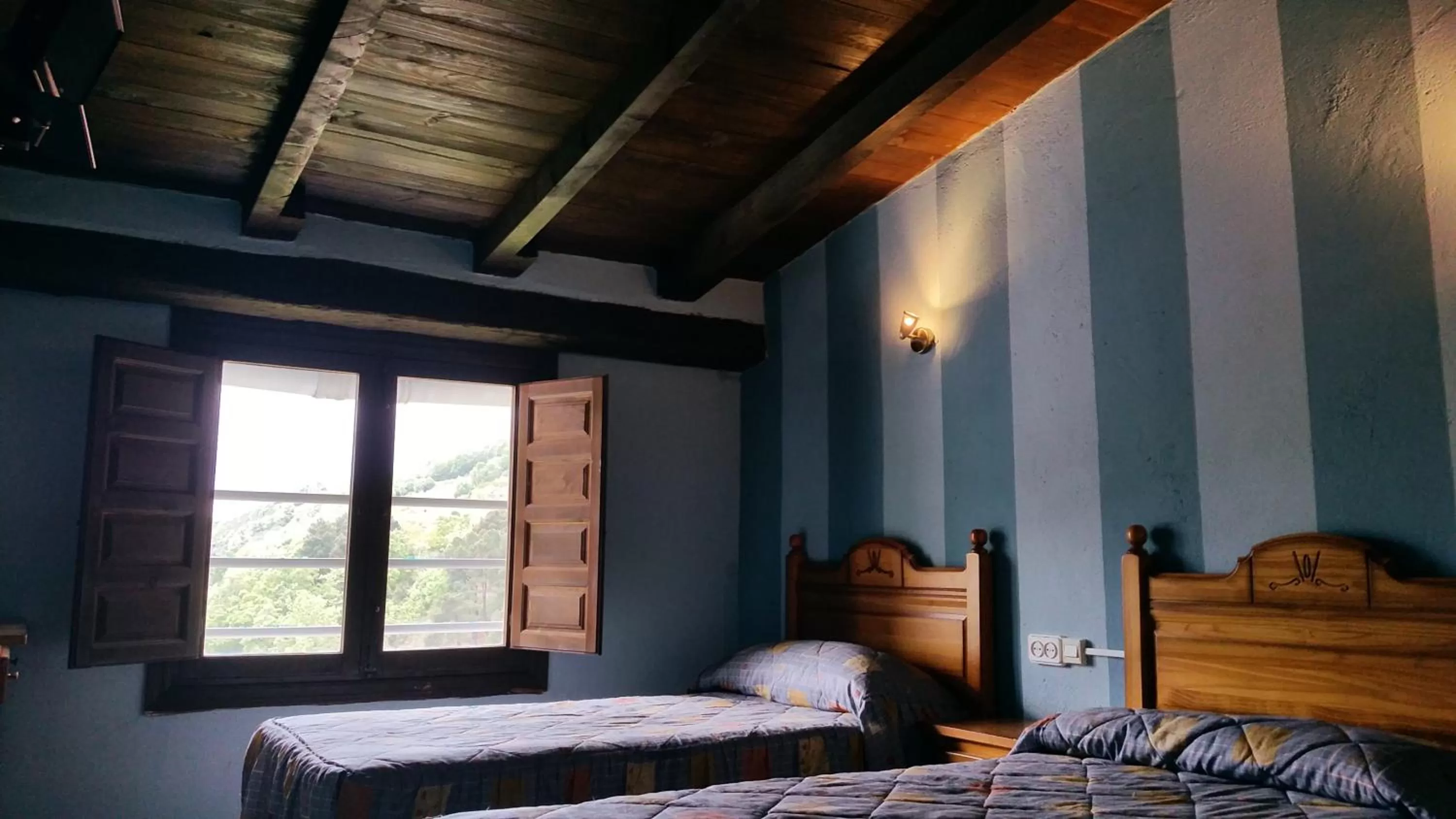 Bed in Hotel Judería Valle del Jerte