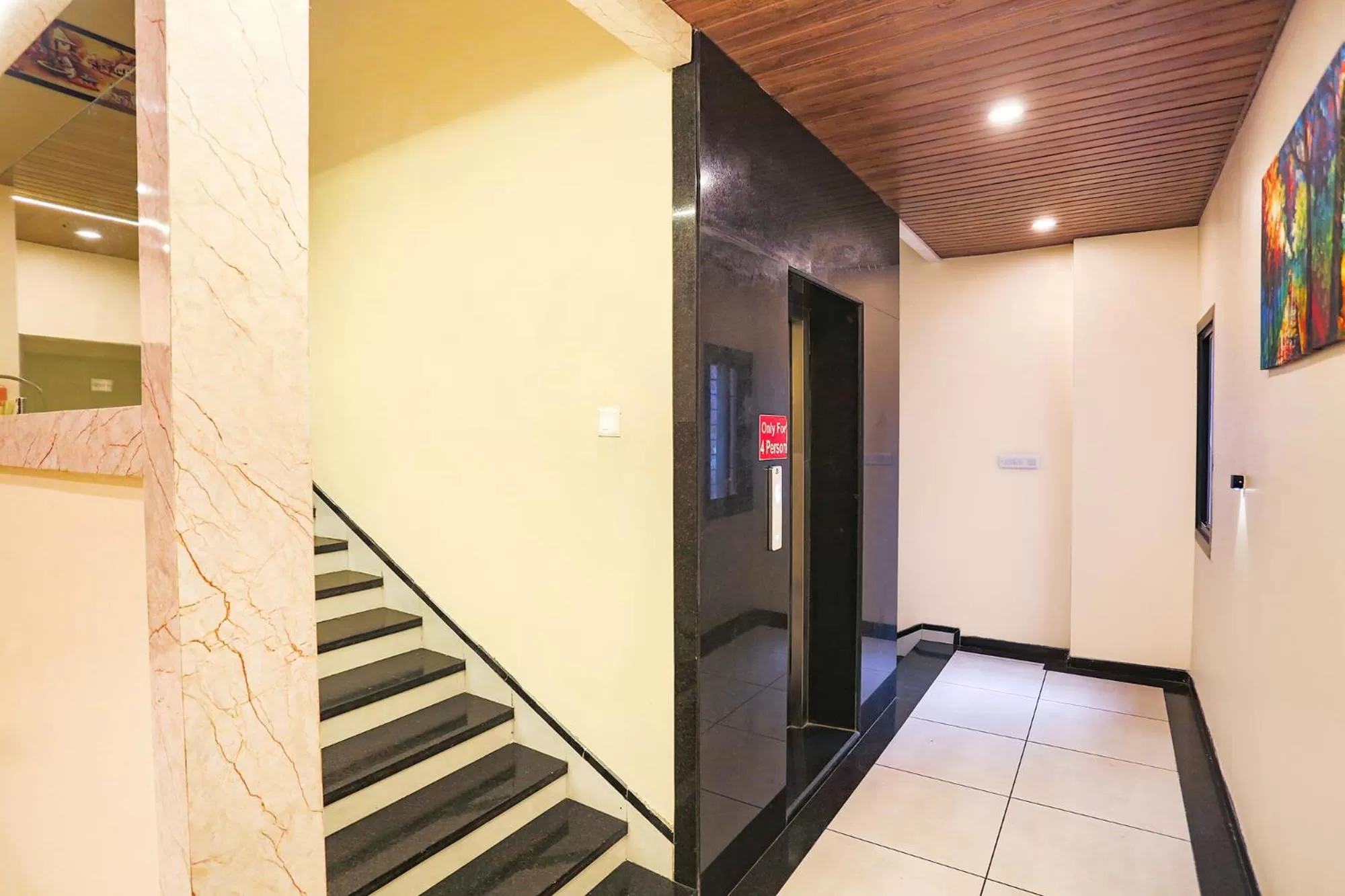 elevator in FabHotel Balaji Paradise