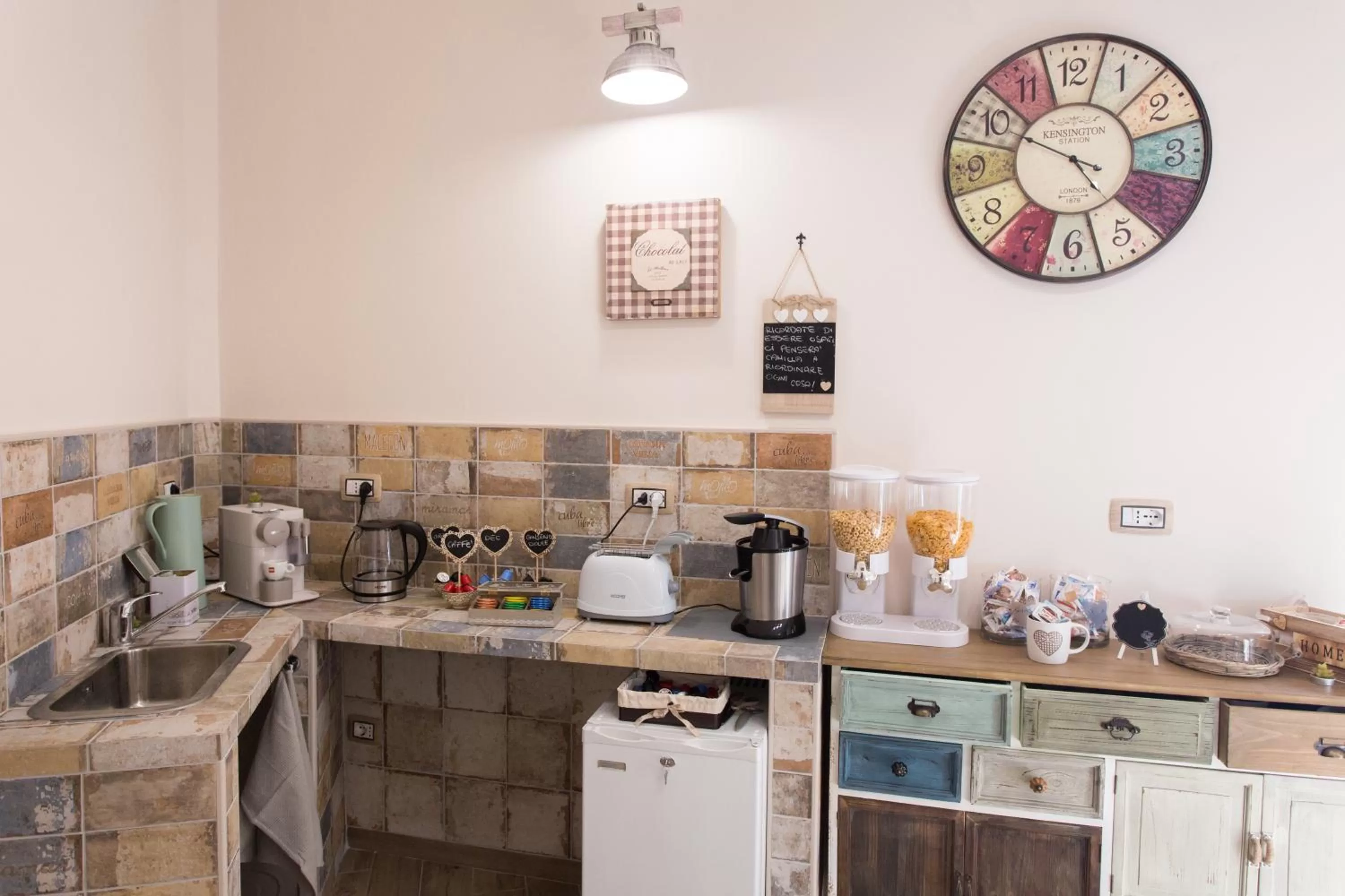 Communal kitchen, Kitchen/Kitchenette in Alle Scalette B&B