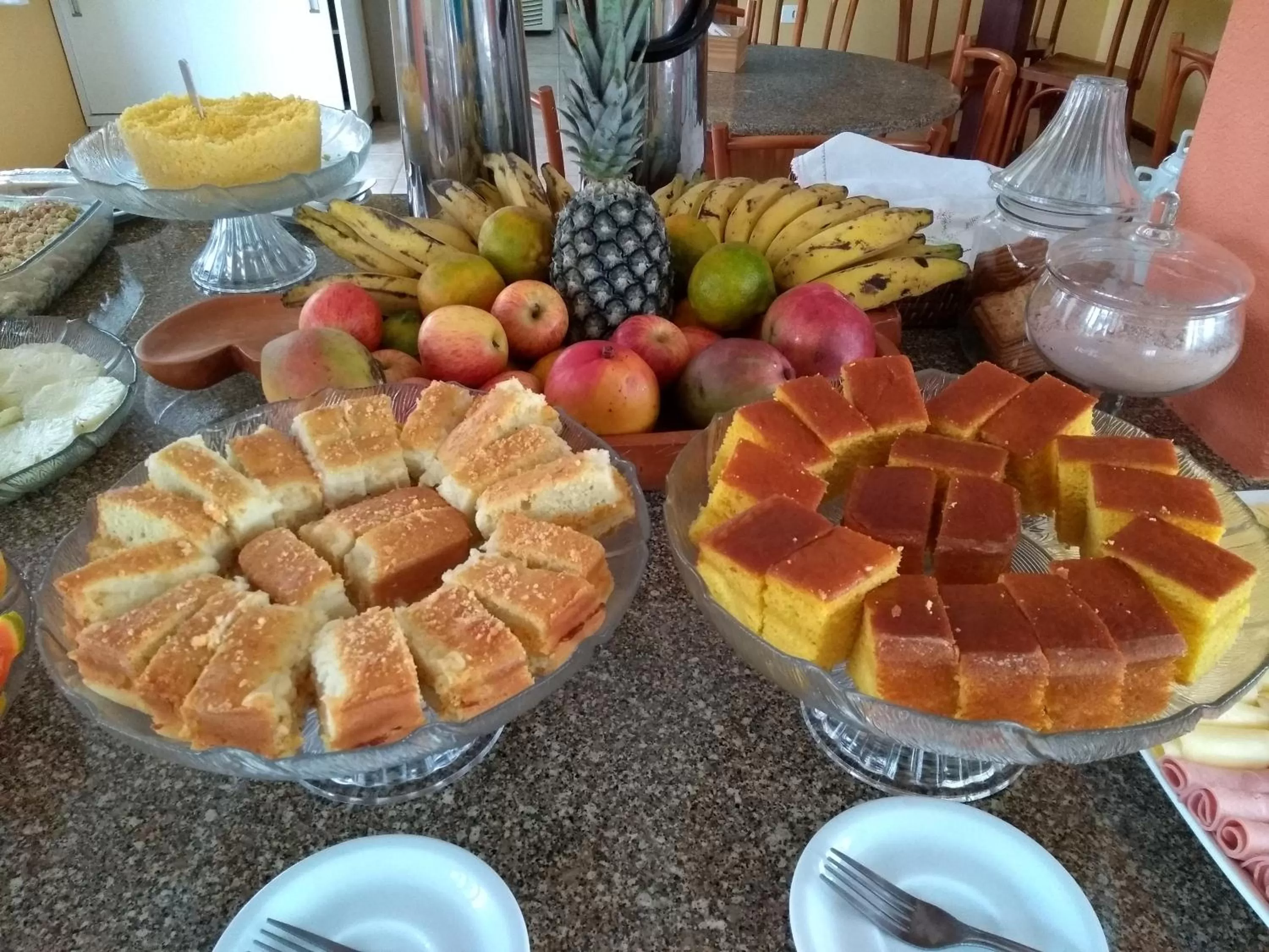 Breakfast in Pousada e Chale Porto Paraiso