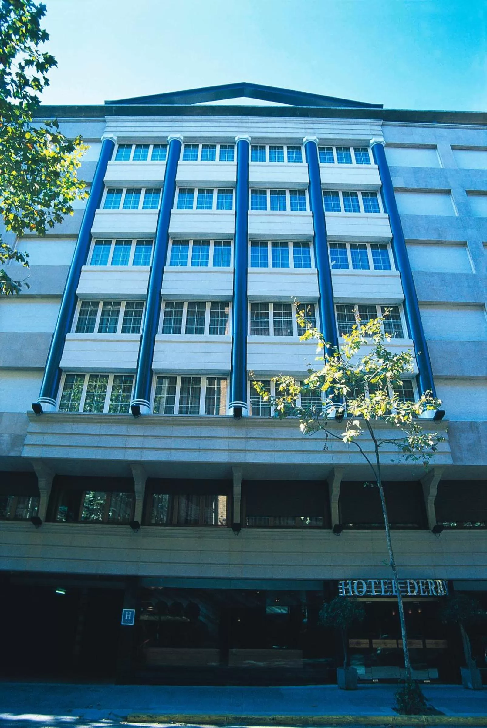Facade/entrance in Hotel Derby