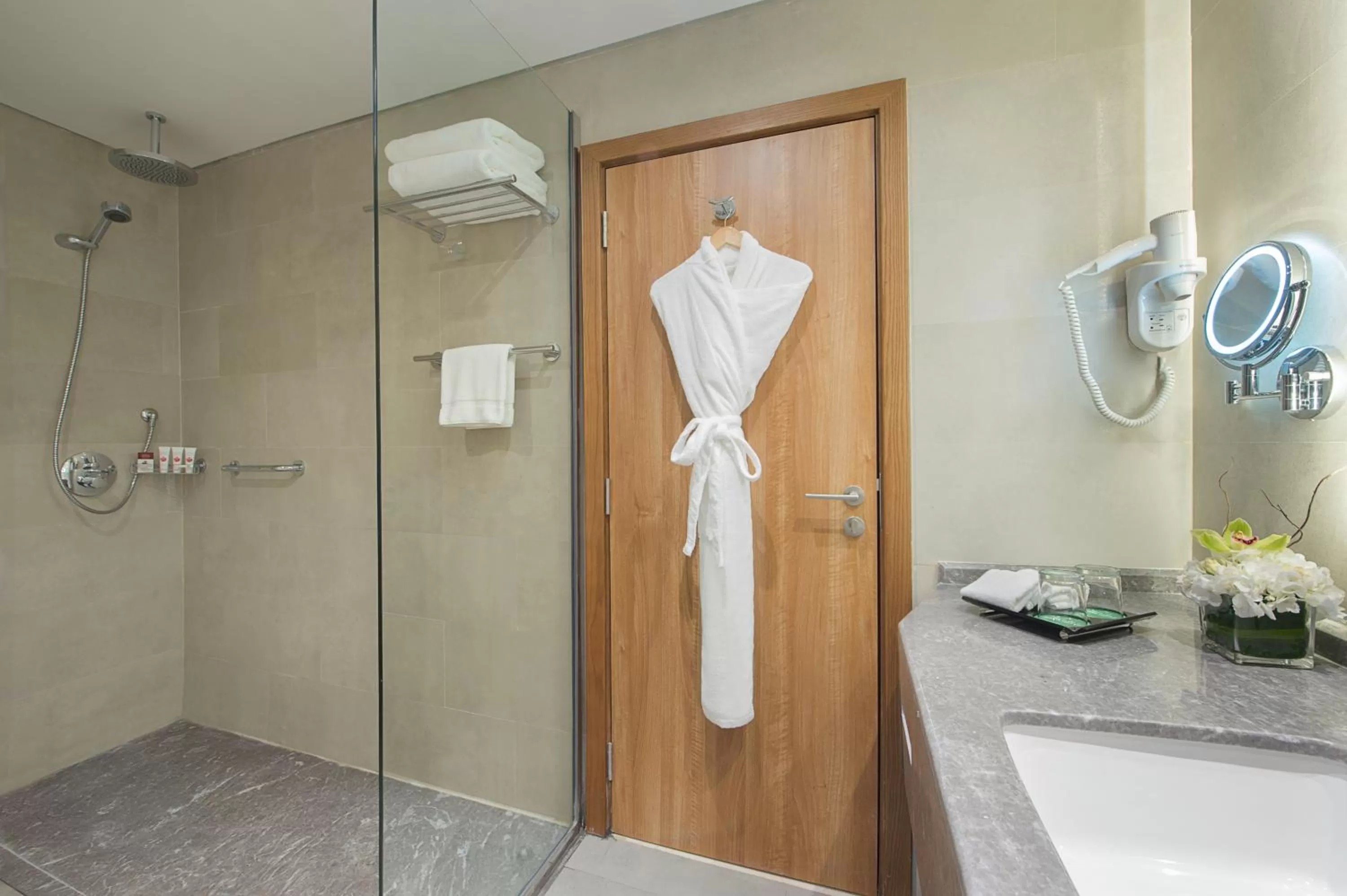 Bathroom in Wyndham Garden Ajman Corniche