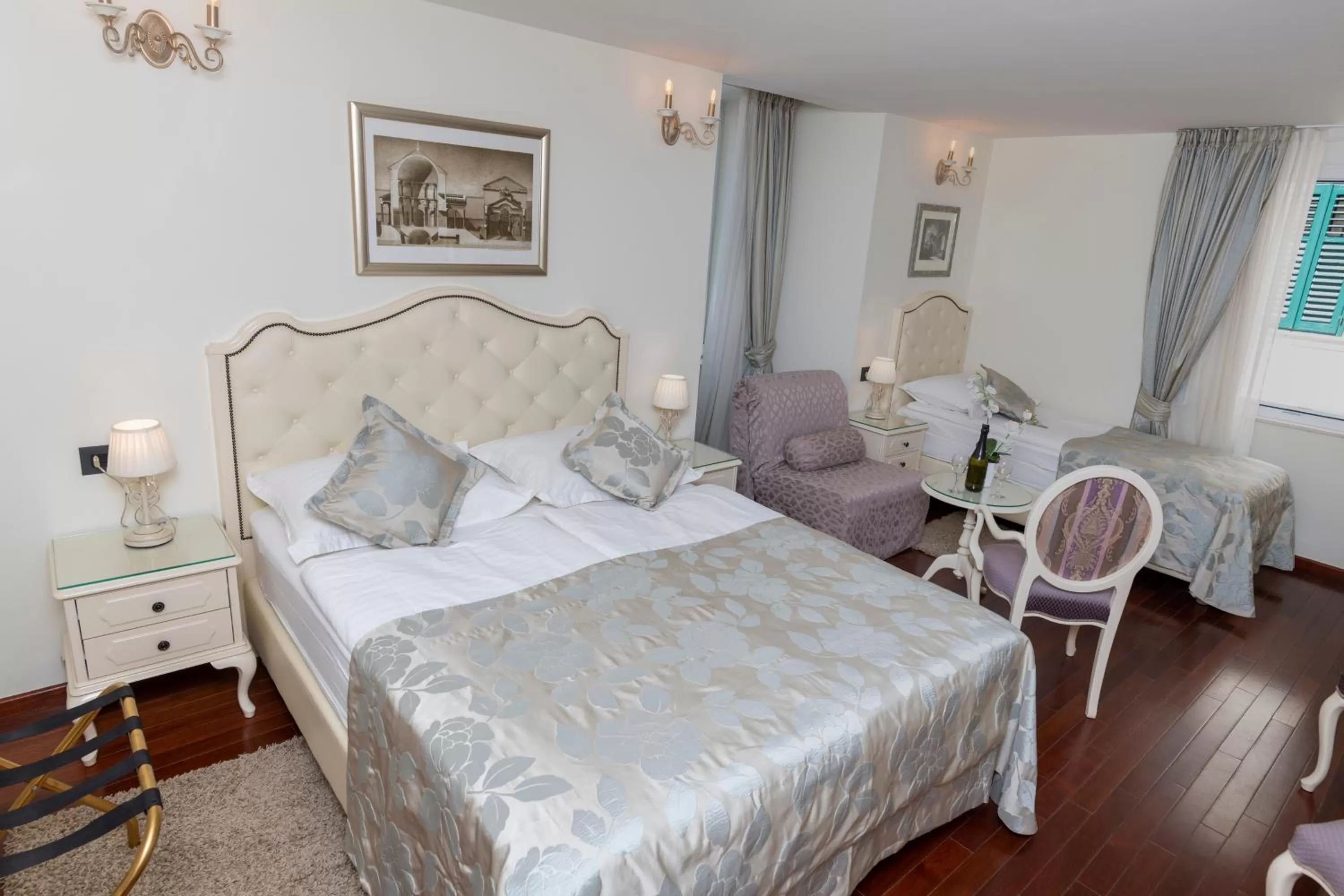 Bedroom, Bed in Deluxe Collection Hotel Kastel - Depadanse