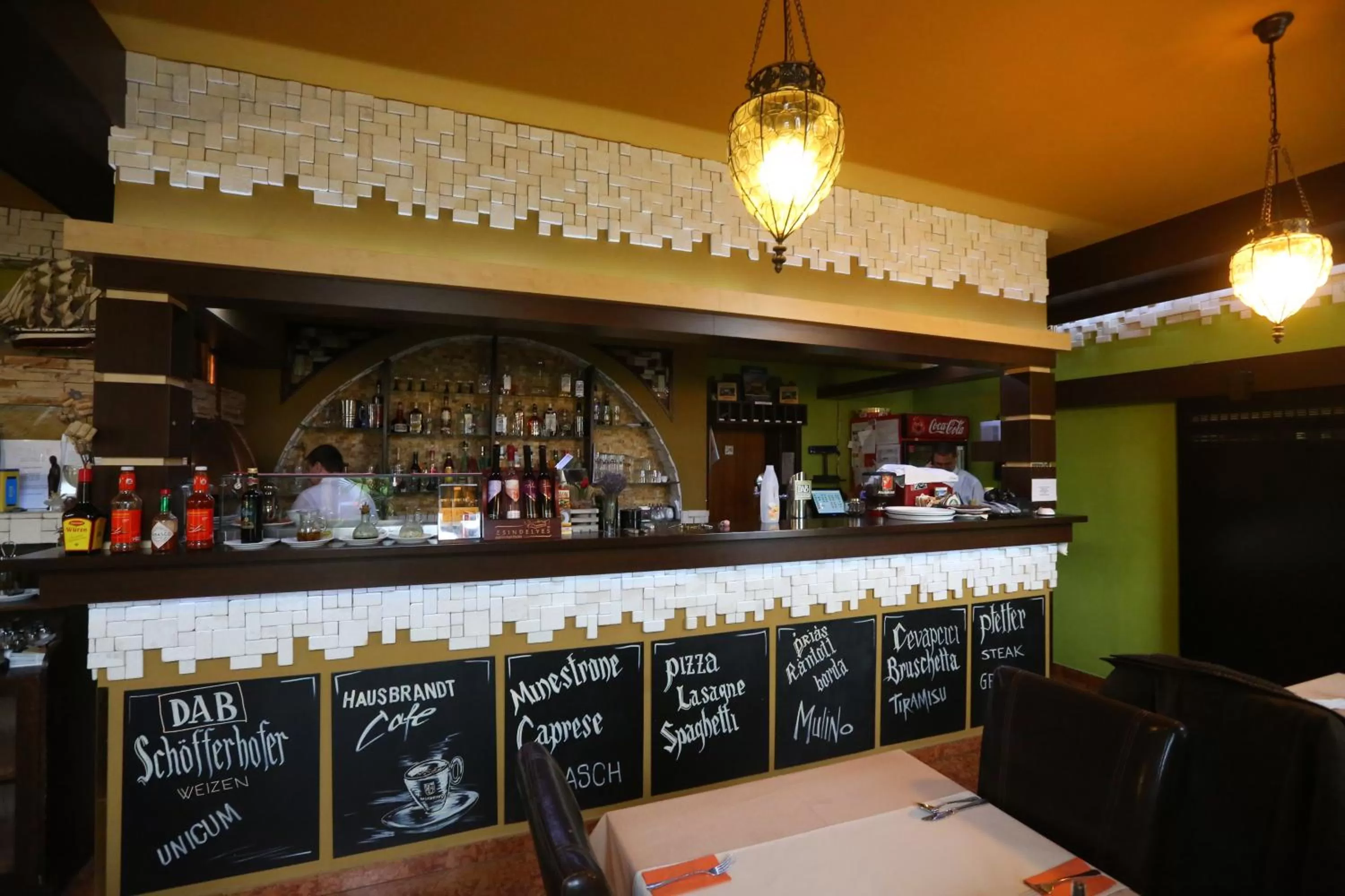 Lobby or reception in Gőzmalom Étterem és Panzió