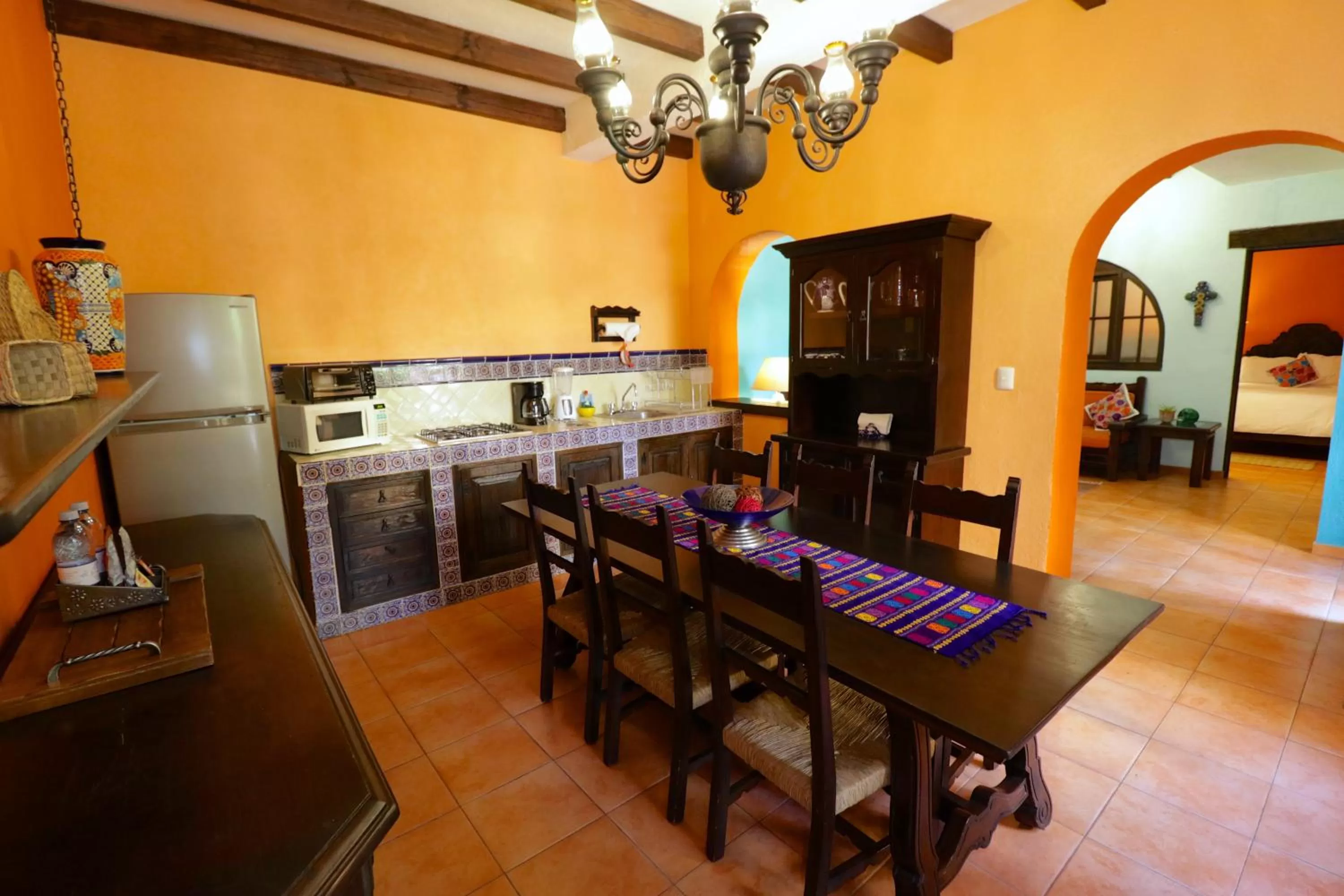 Kitchen or kitchenette in Casa Mia Suites