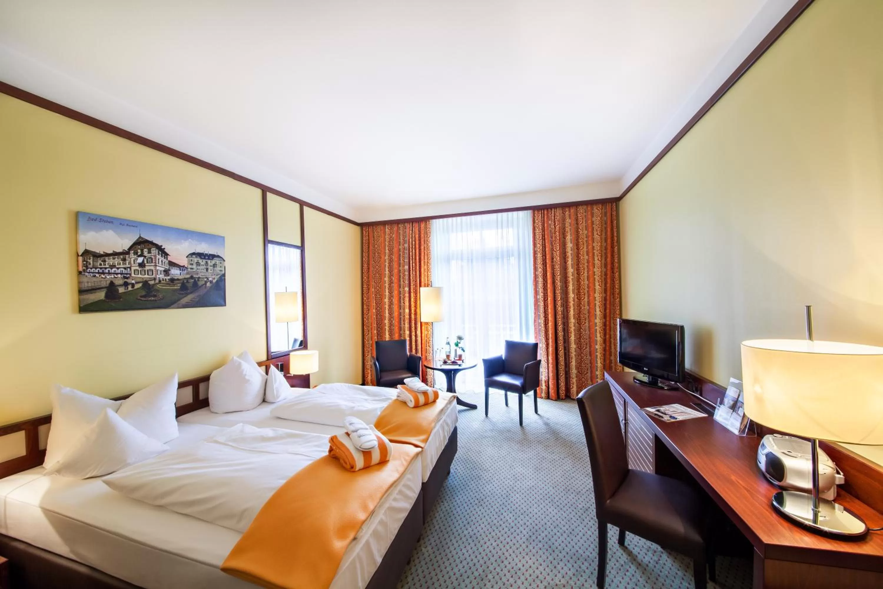 Photo of the whole room, Bed in relexa hotel Bad Steben