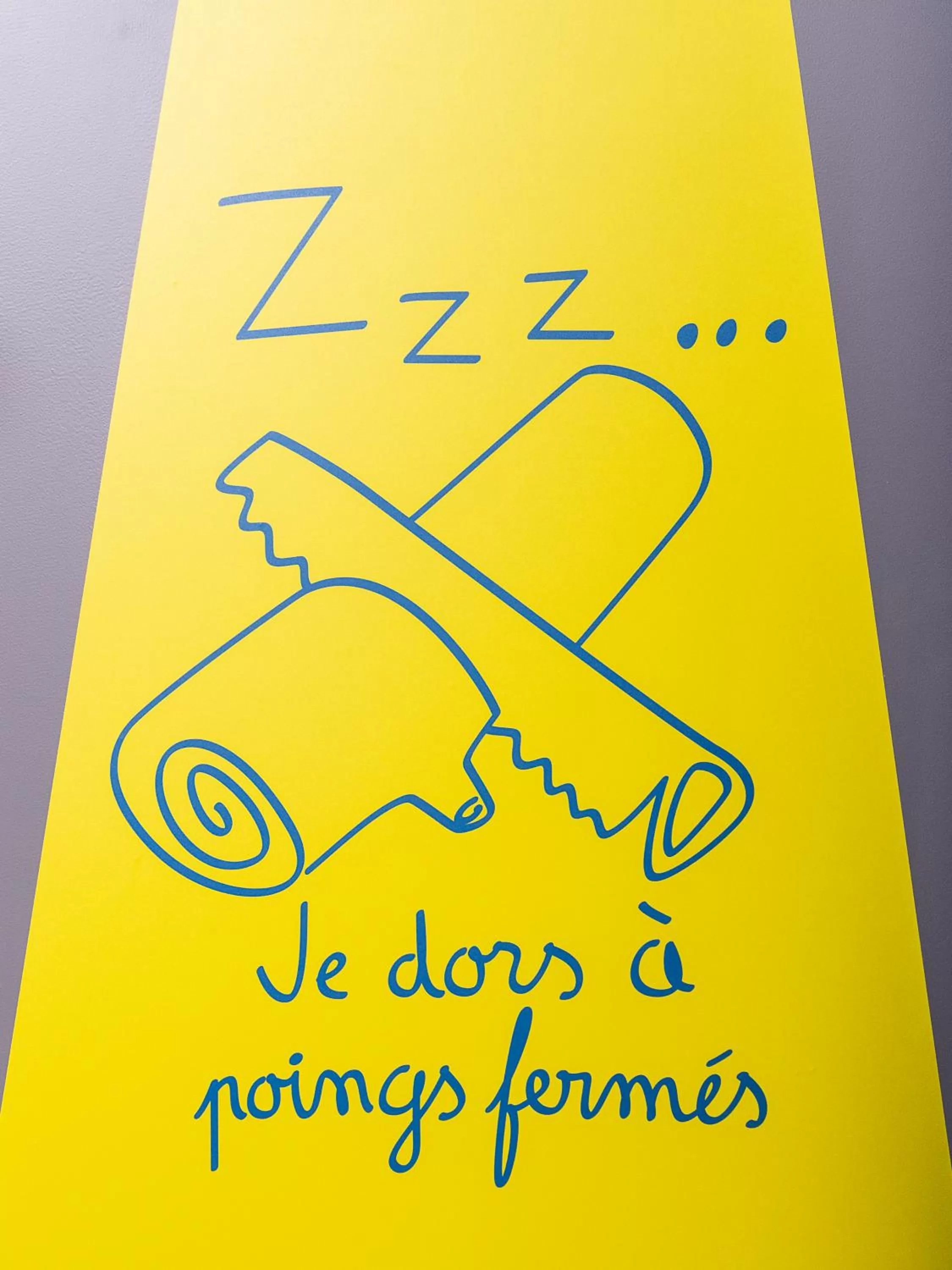 Decorative detail in ibis Budget Cognac