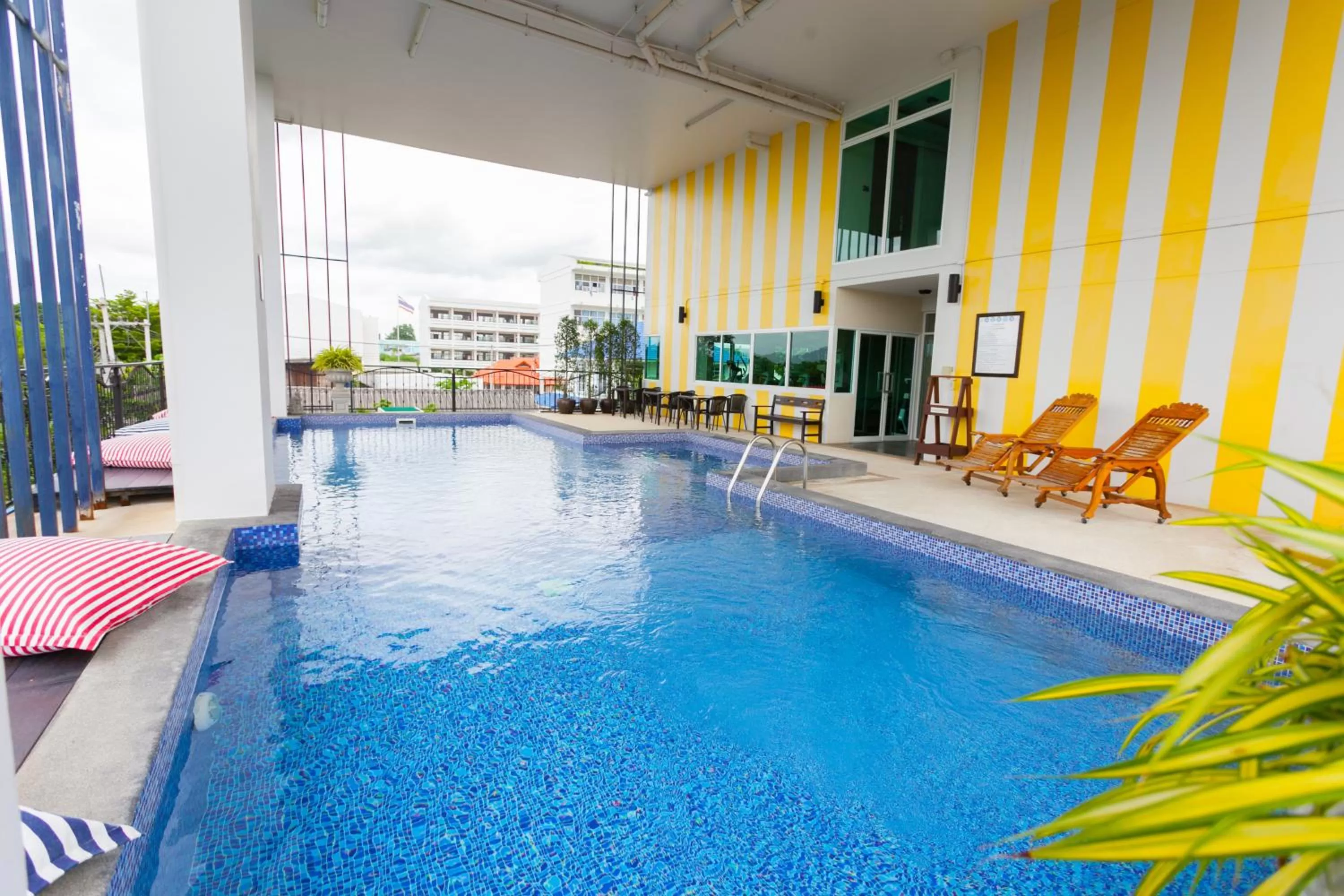 Swimming pool in The Bridge Residence Hotel