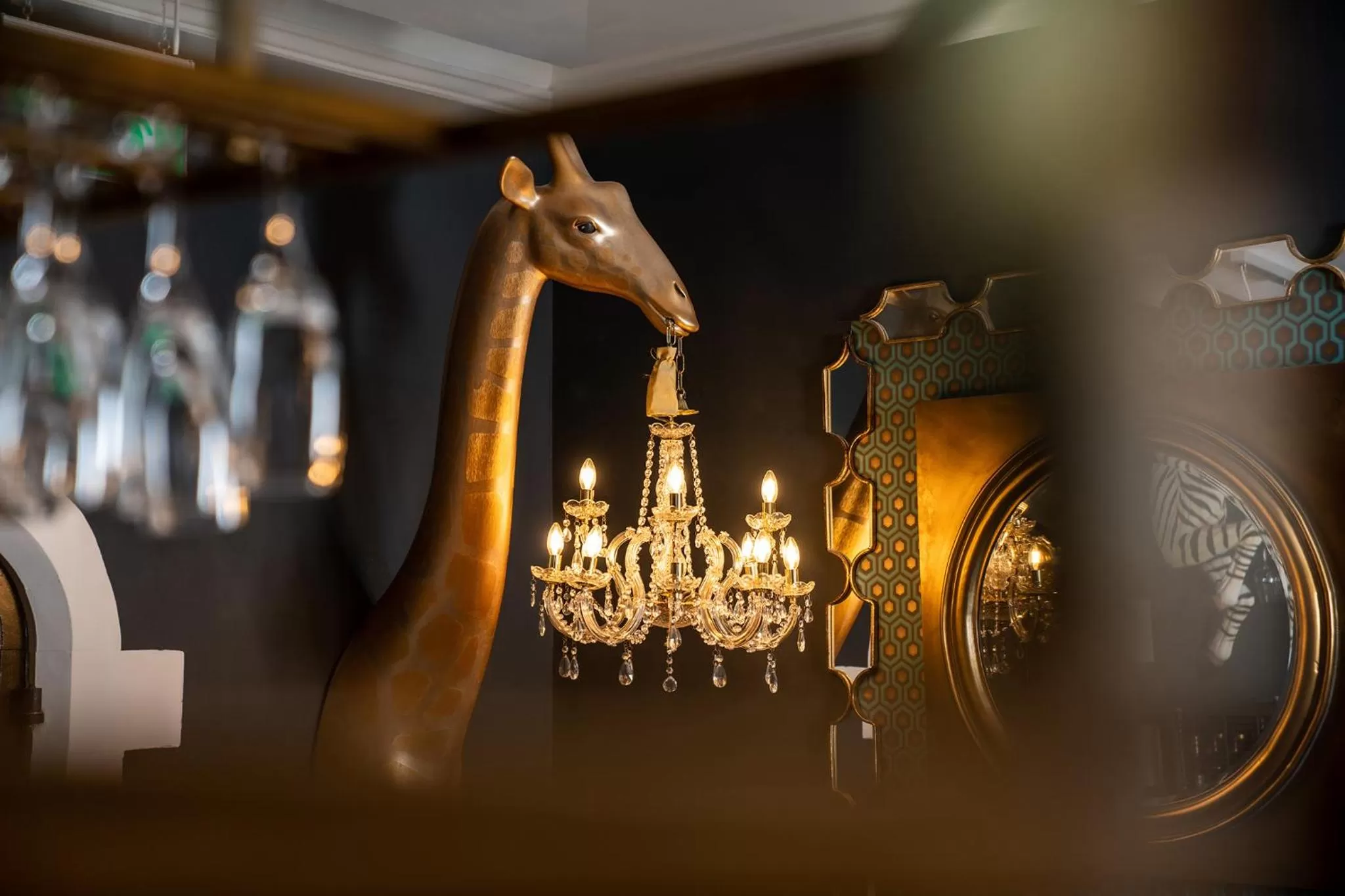 Lounge or bar in Lanelay Hall Hotel & Spa