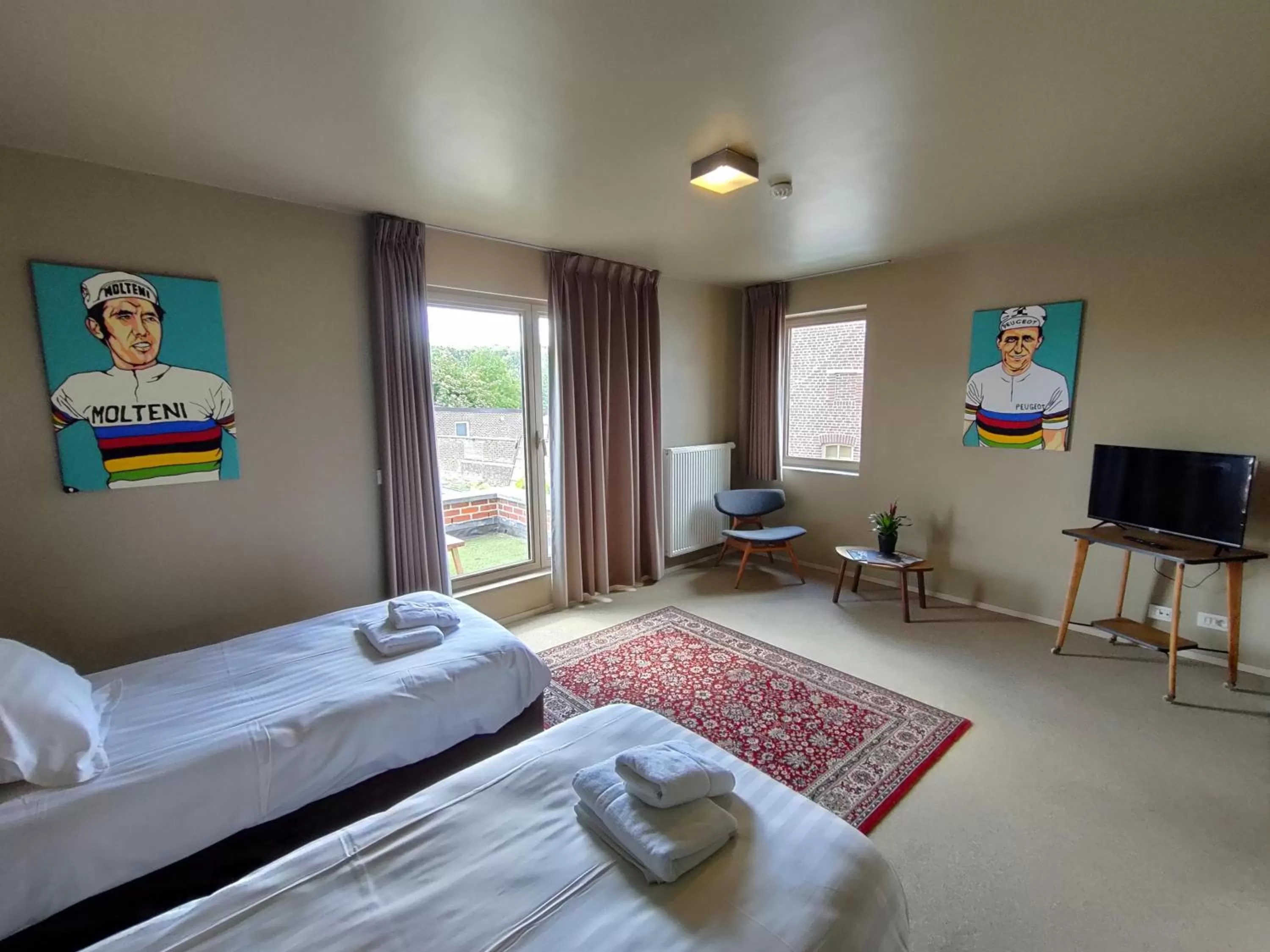 Bedroom, Bed in Flandrien Hotel