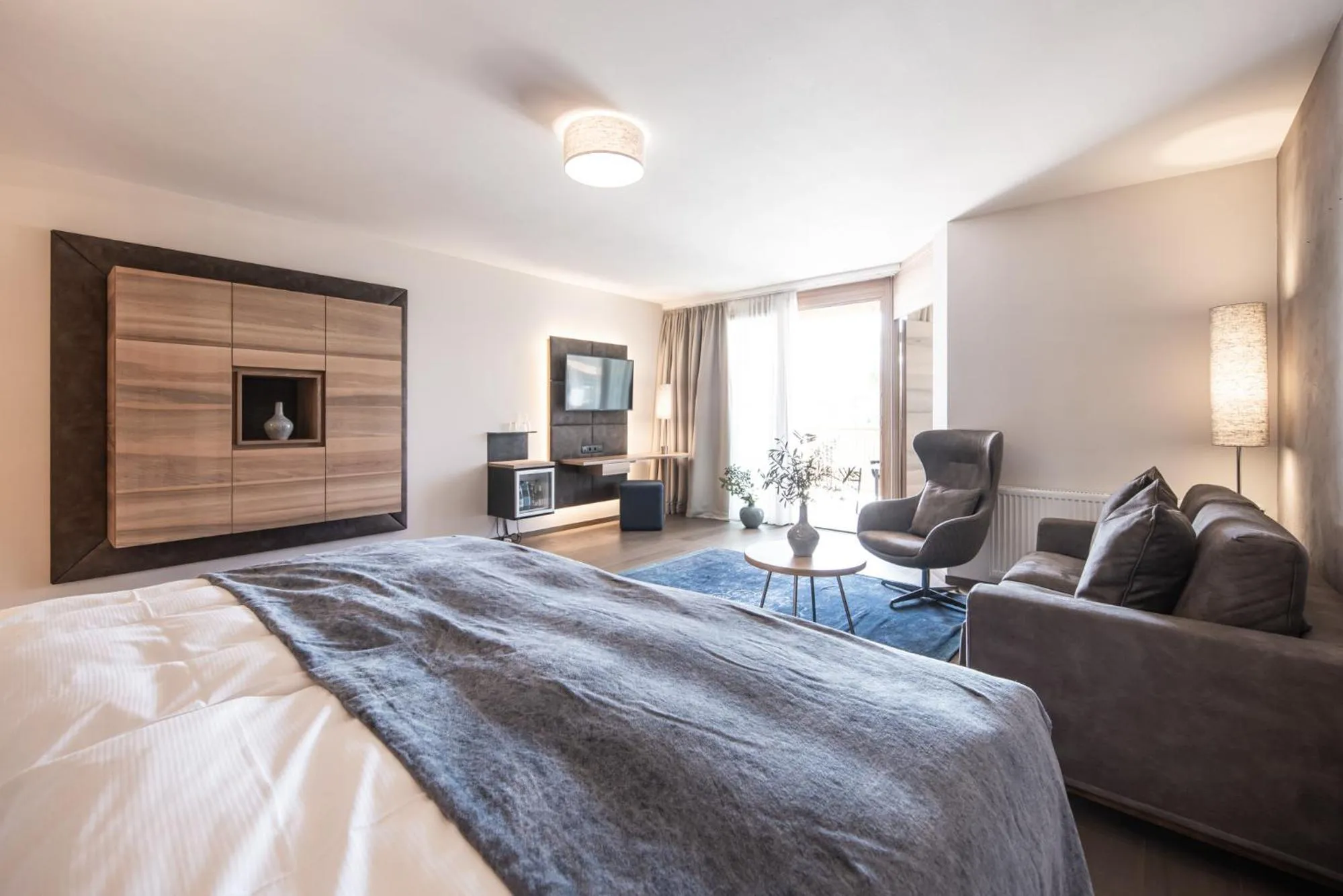 Photo of the whole room, Bed in ALPIANA - green luxury Dolce Vita Hotel