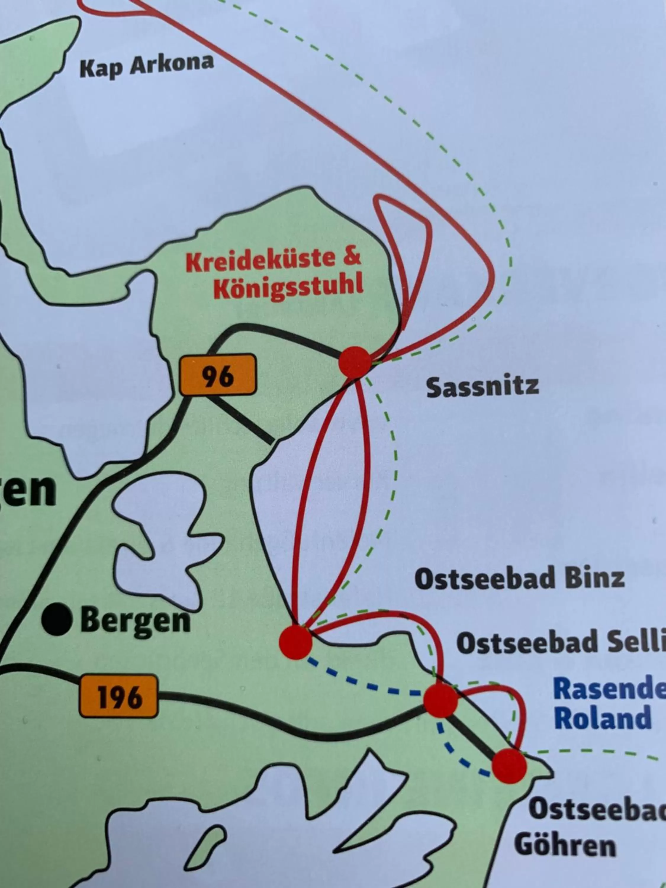 Text overlay in Mare Balticum Urlaub auf Rügen