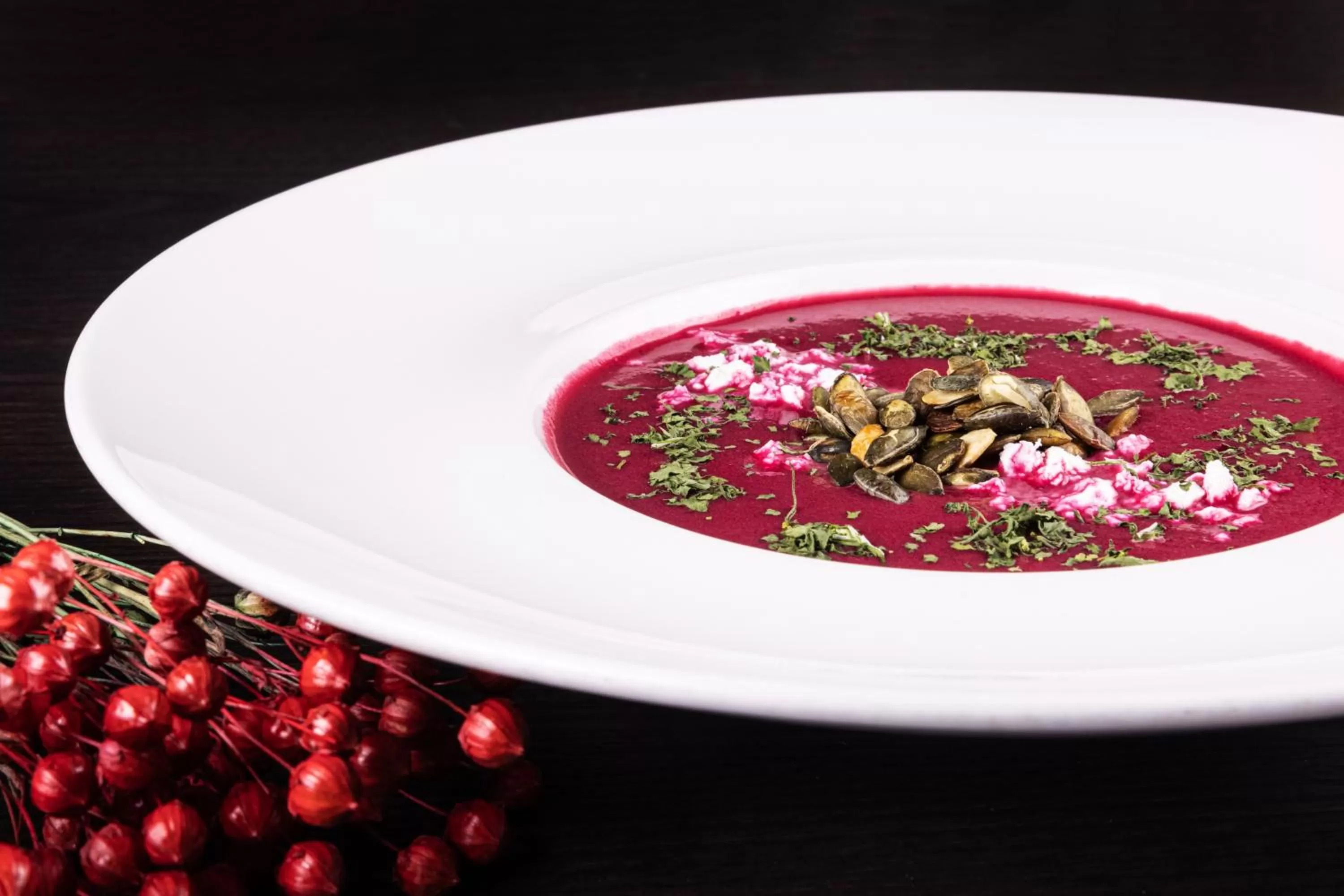 Food and drinks in Hotel Crocus