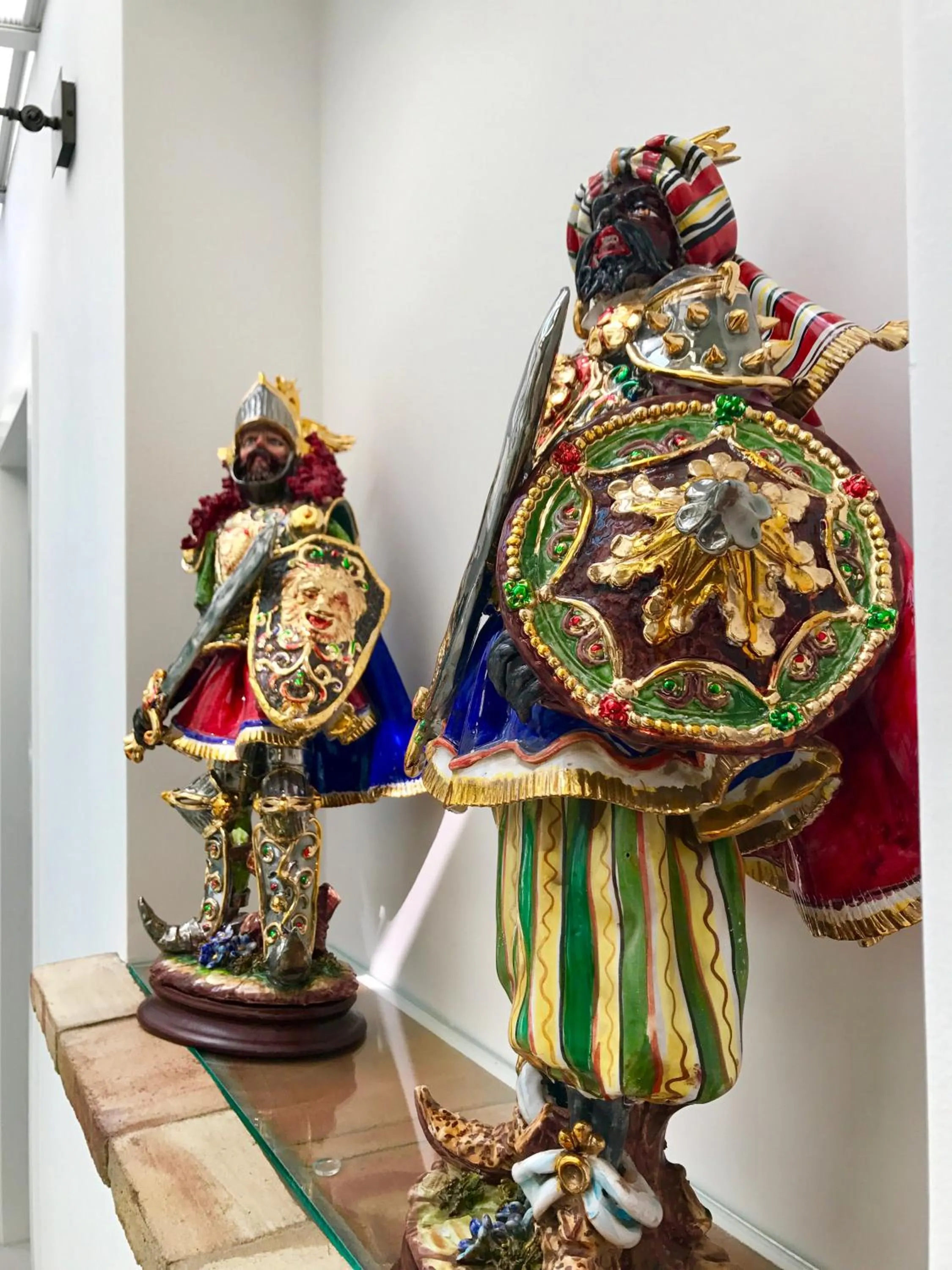 Decorative detail in Domus Maris Relais Boutique Hotel