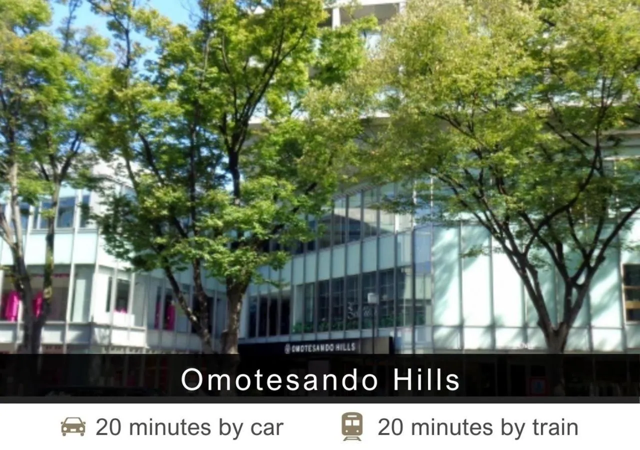 Nearby landmark in Tokyu Stay Shibuya