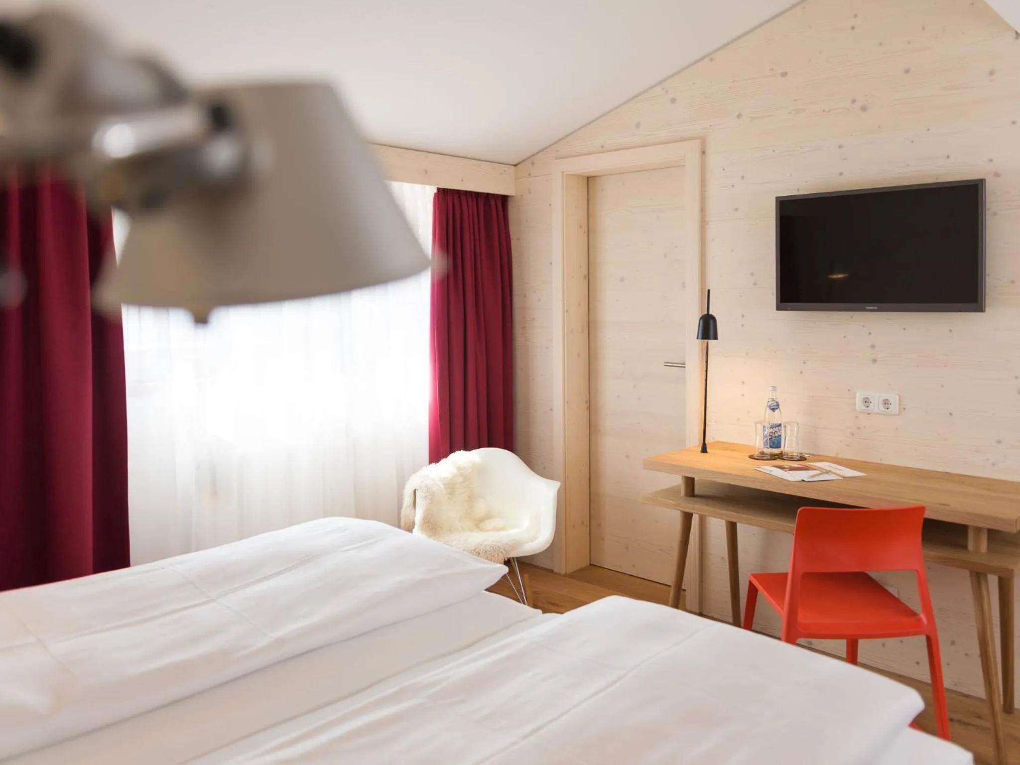 Photo of the whole room, Bed in Landhotel Postwirt