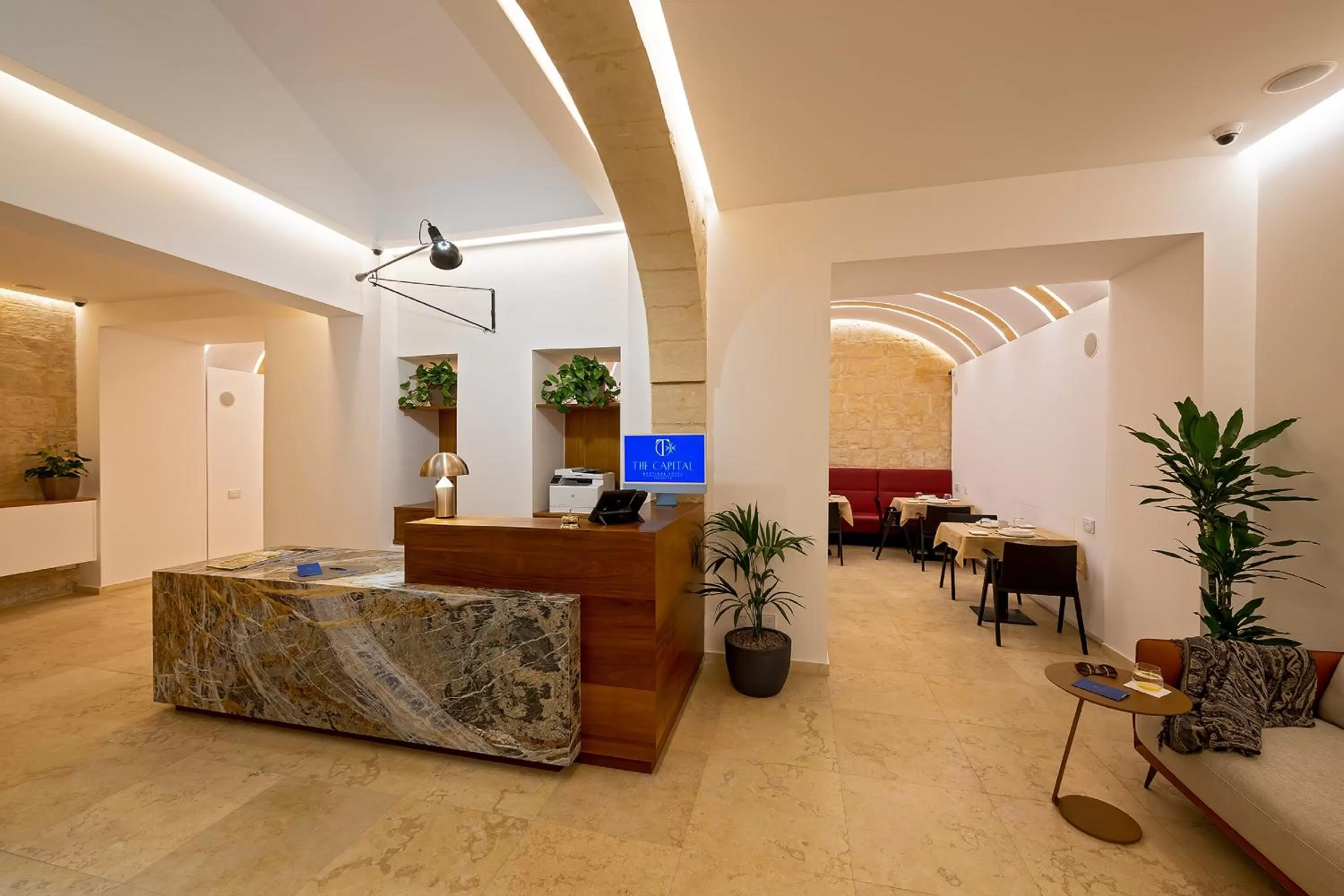 Lobby or reception in The Capital Boutique Hotel