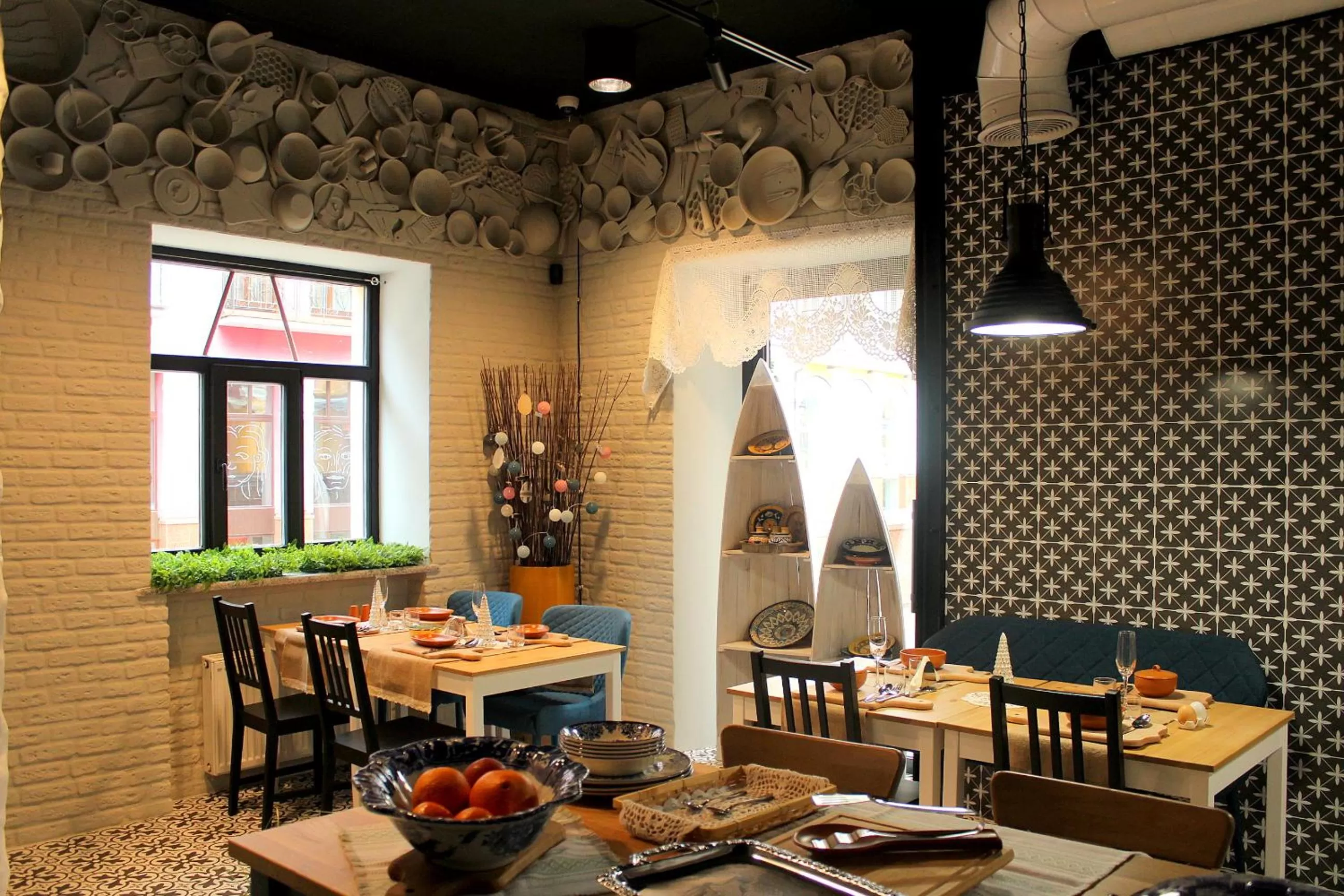 Food in MaNNa Boutique Hotel