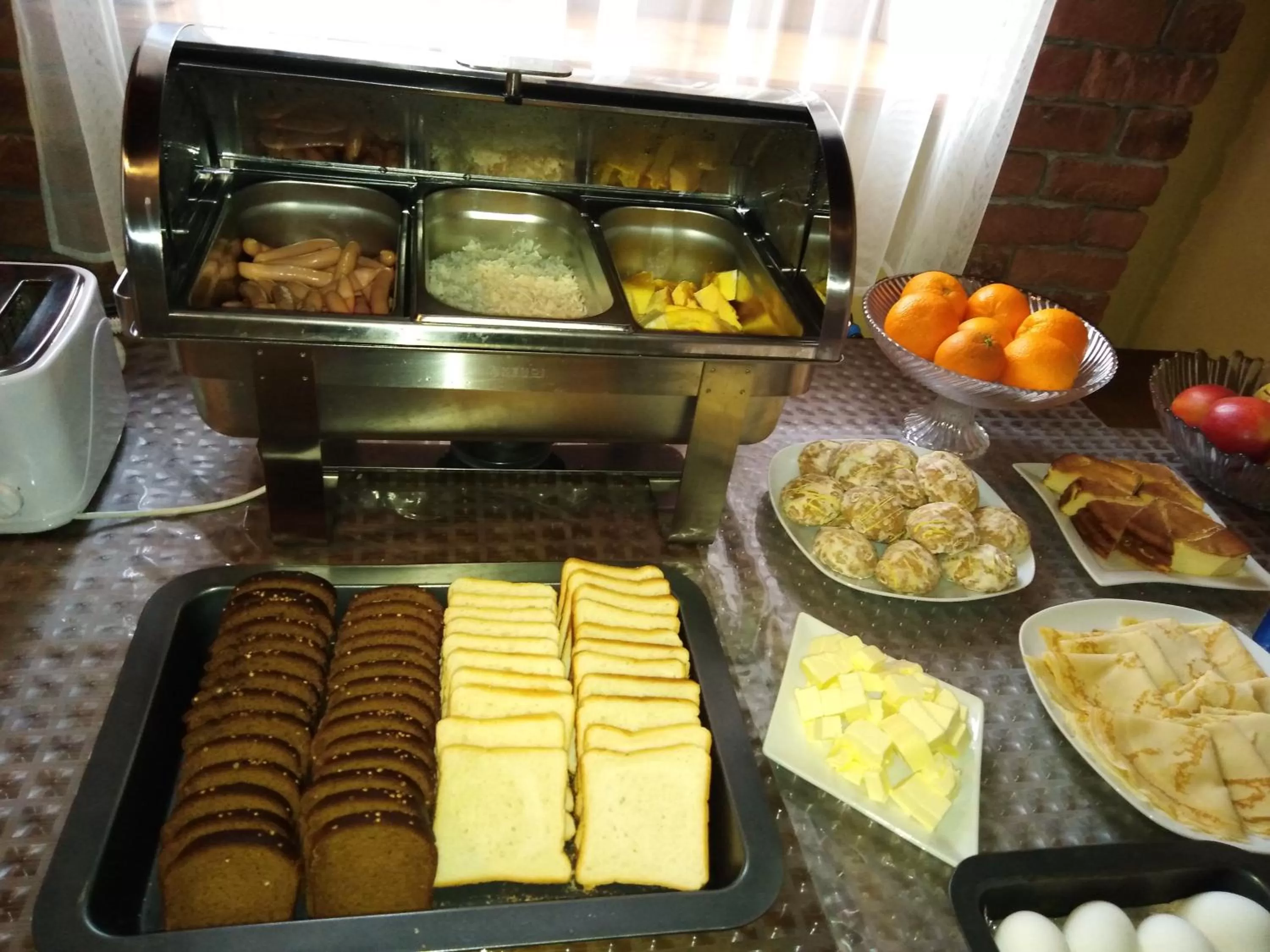 Buffet breakfast in Stara Vezha Hotel