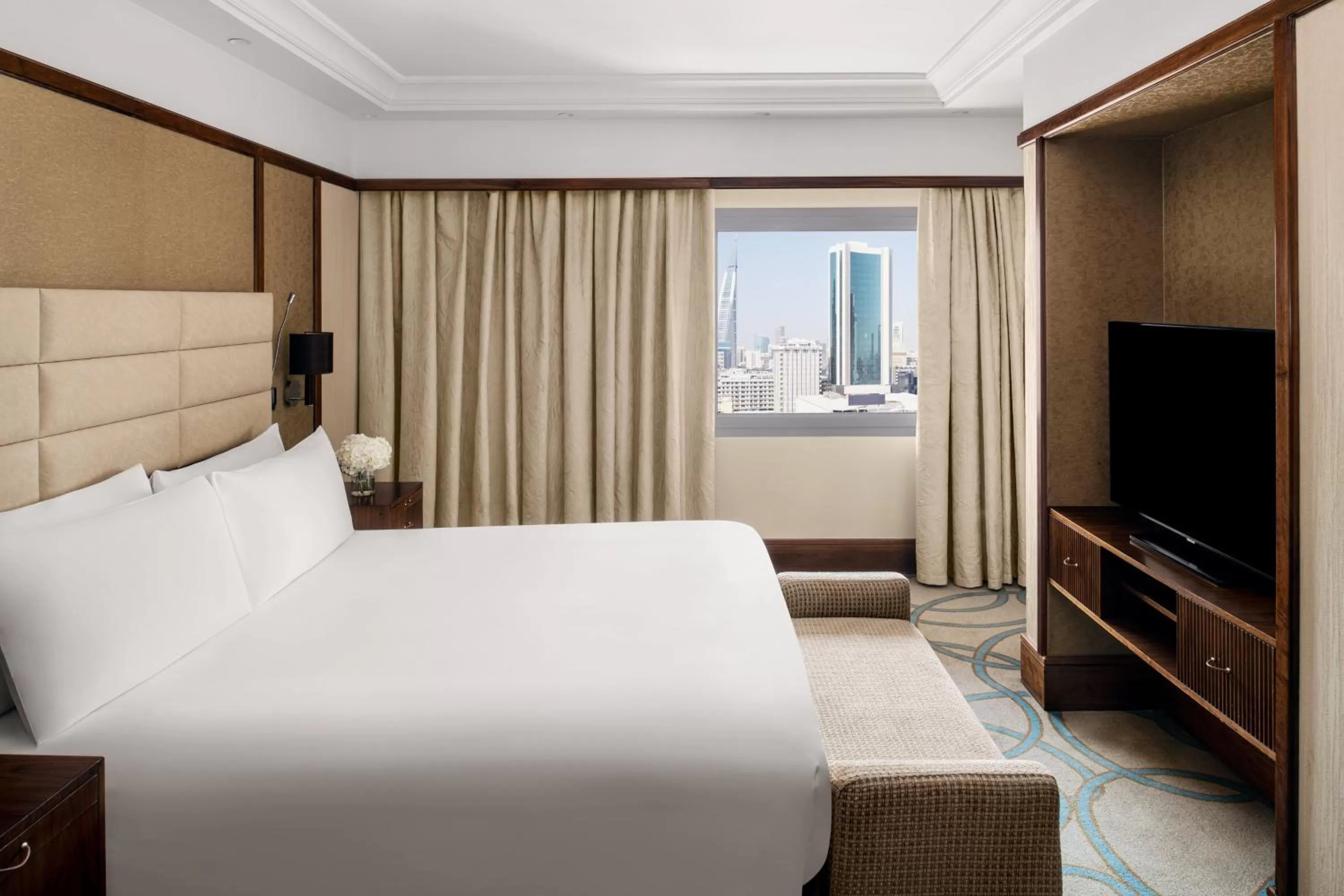 Photo of the whole room, Bed in InterContinental Bahrain by IHG