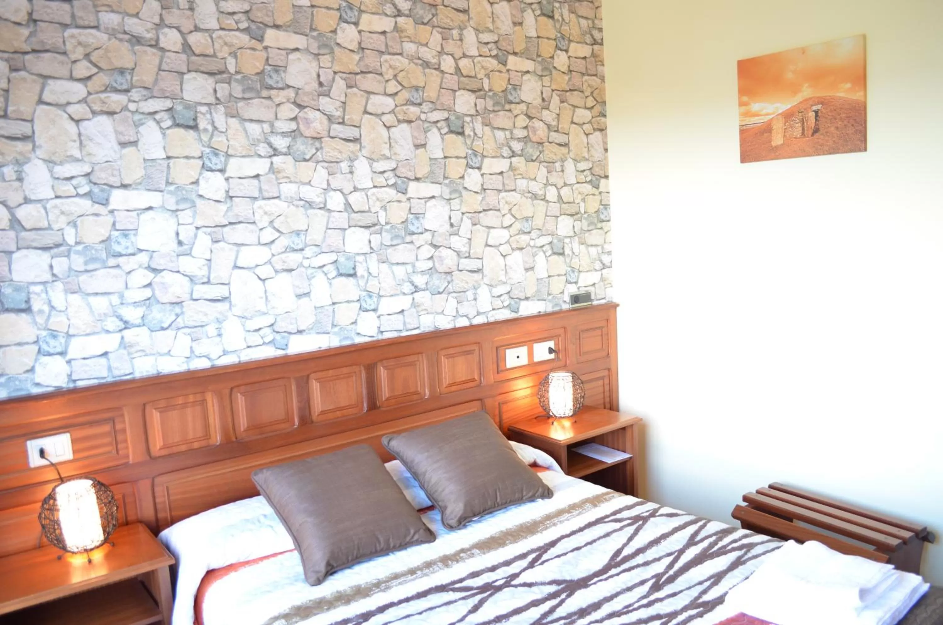 Bed in Hotel Celta Galaico