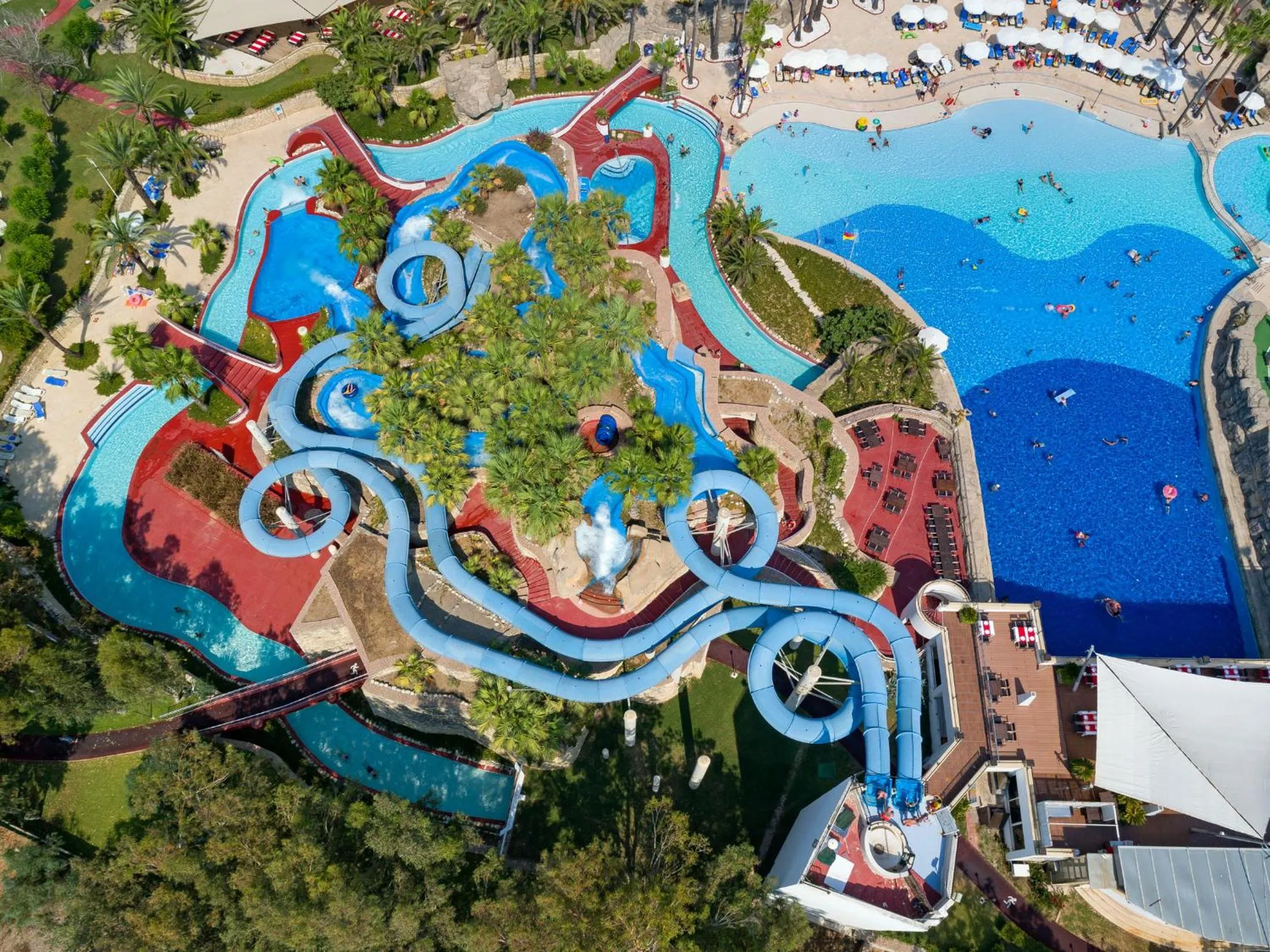 Bird's eye view, Bird's-eye View in Seven Seas Hotel Blue - Ultra All Inclusive & Kids Concept