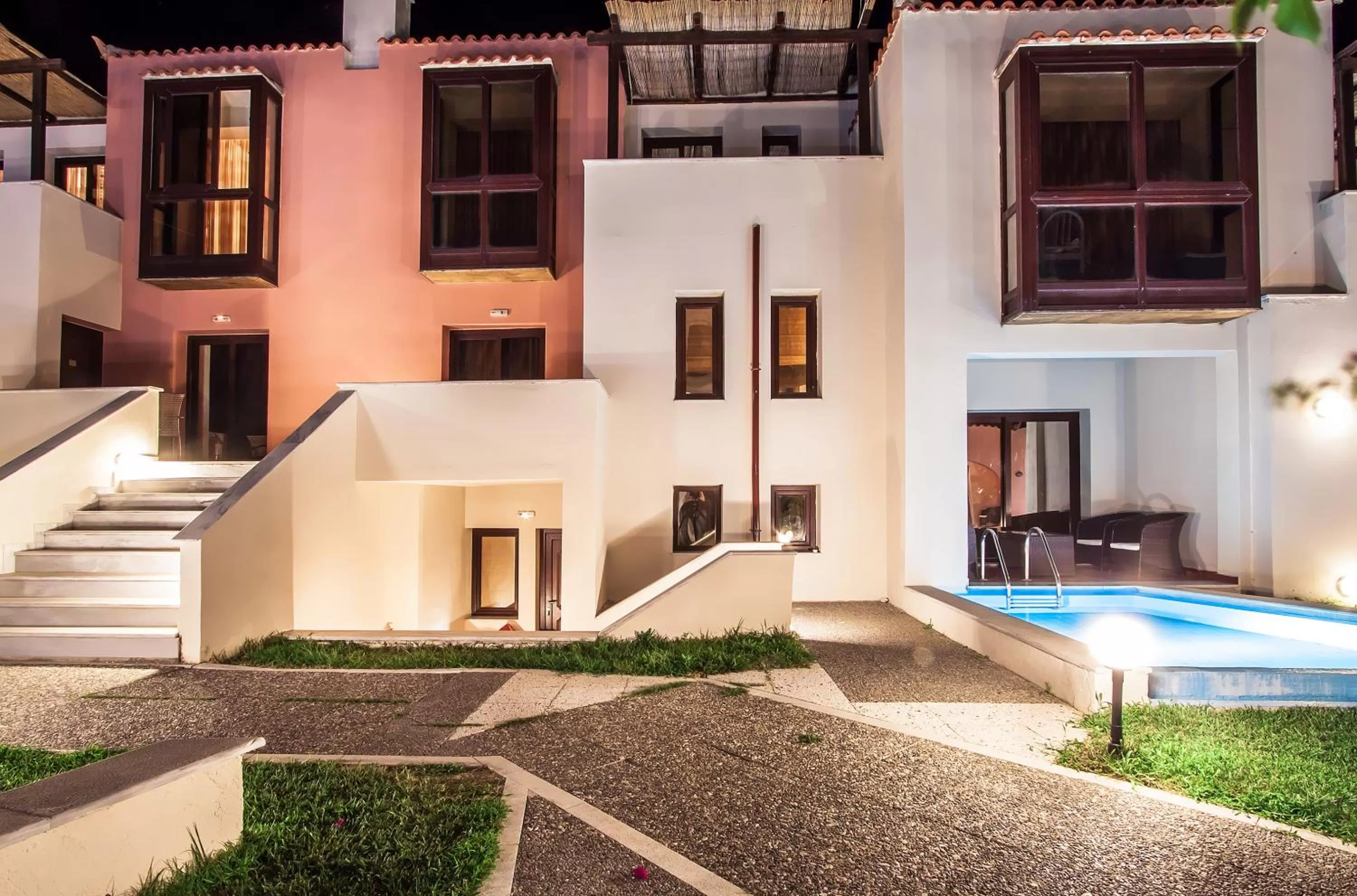 Property building in Rigas Hotel Skopelos