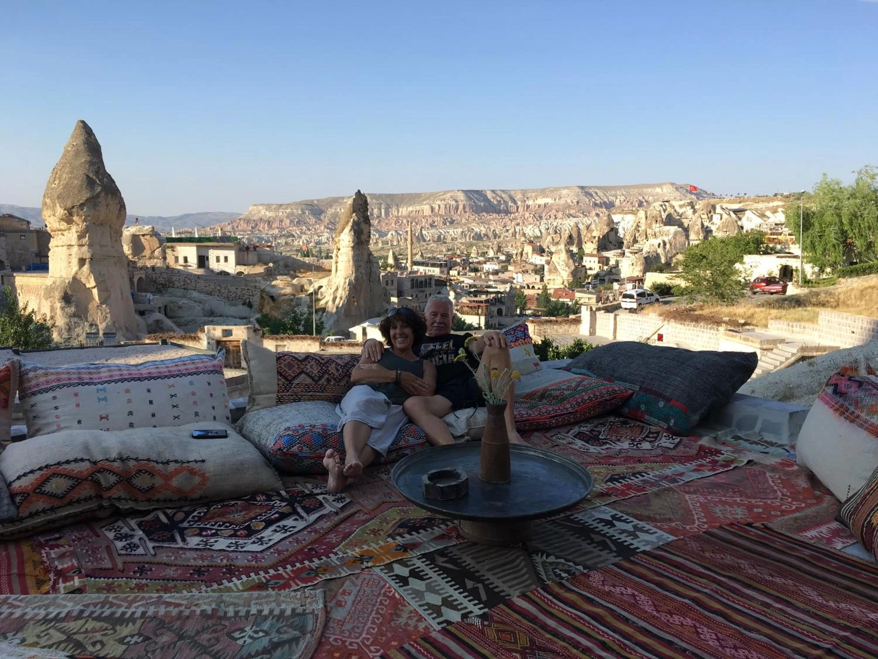 People in Lunar Cappadocia Hotel