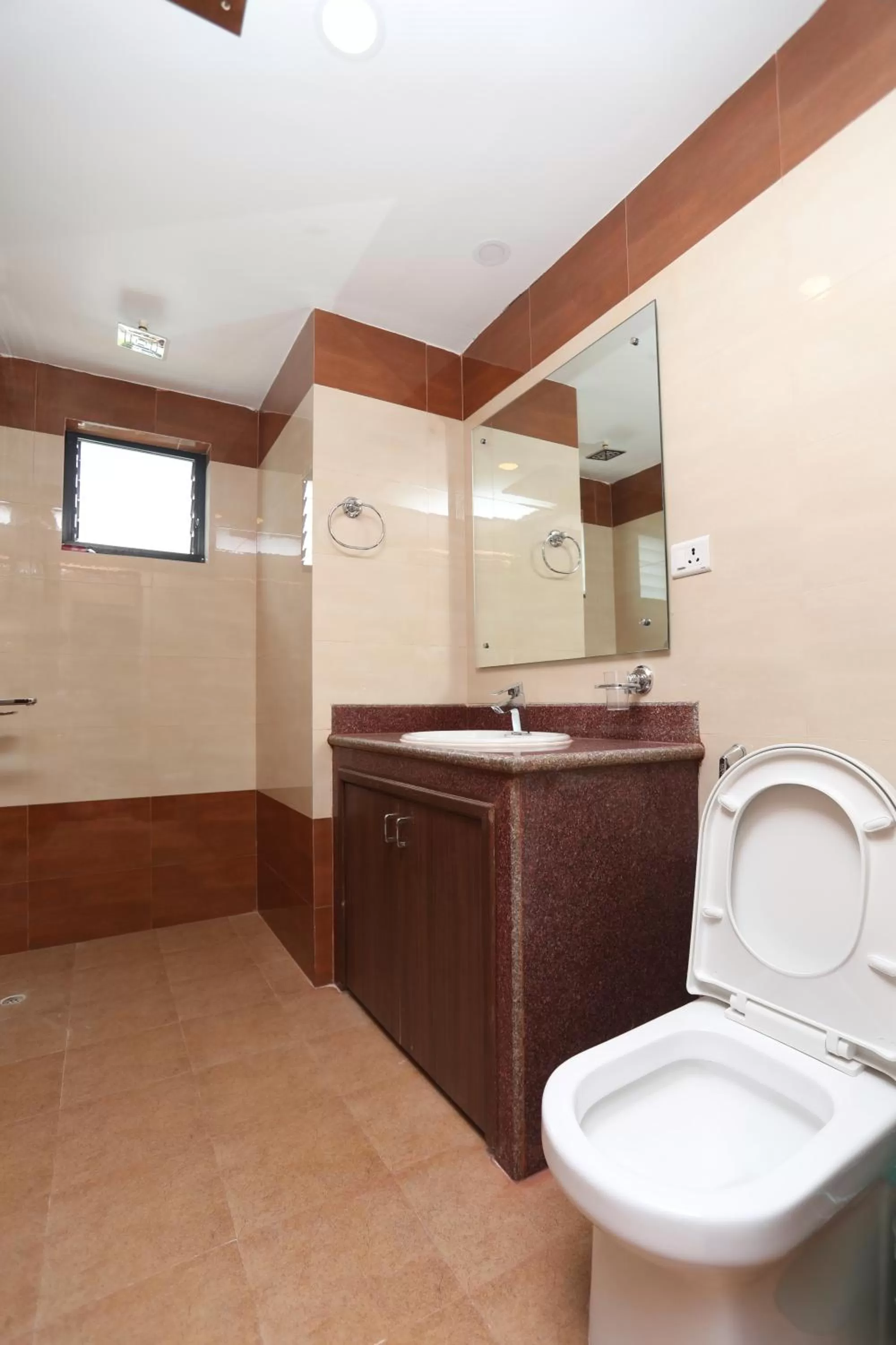 Bathroom in Hotel The Clock