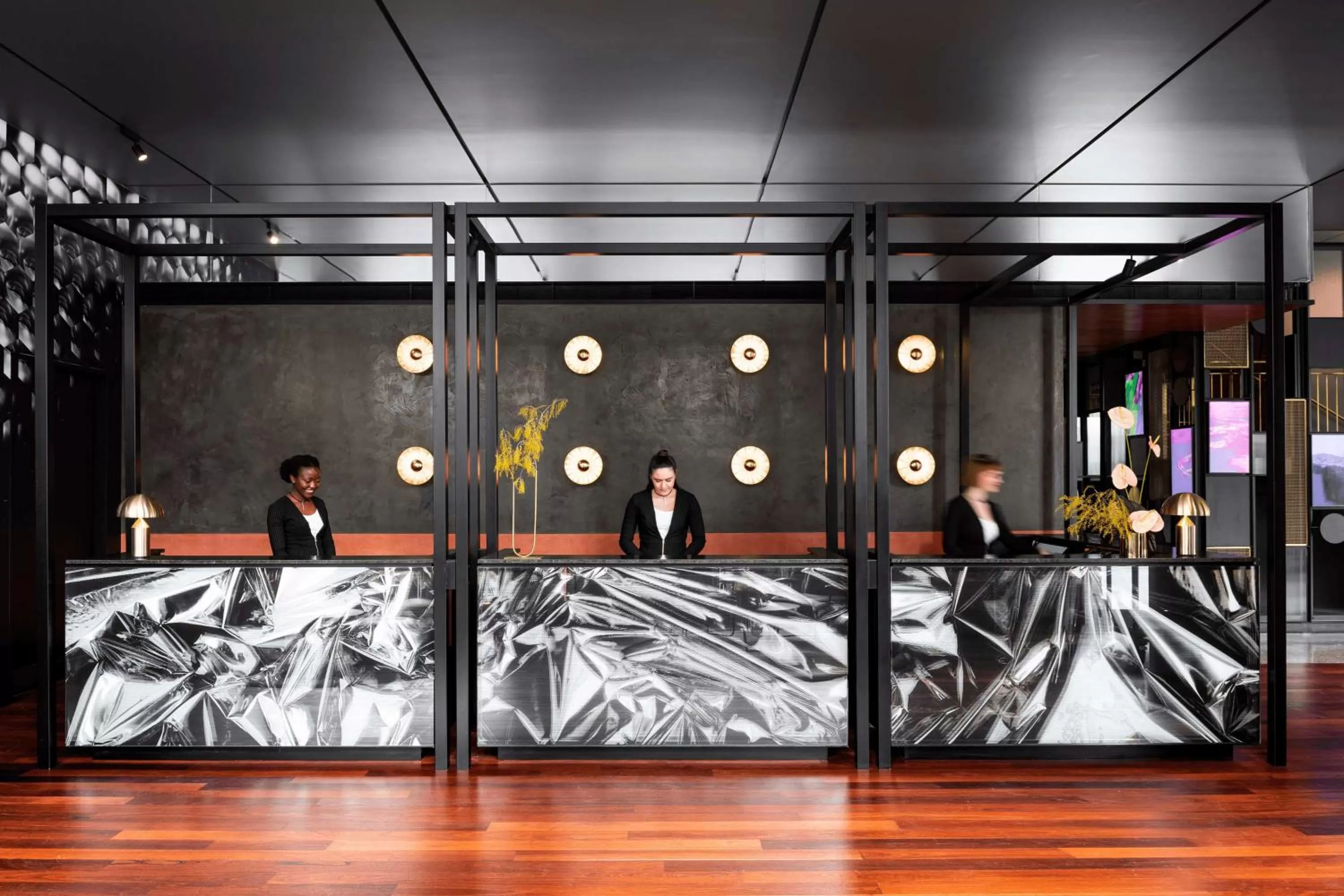 Lobby or reception in QT Perth