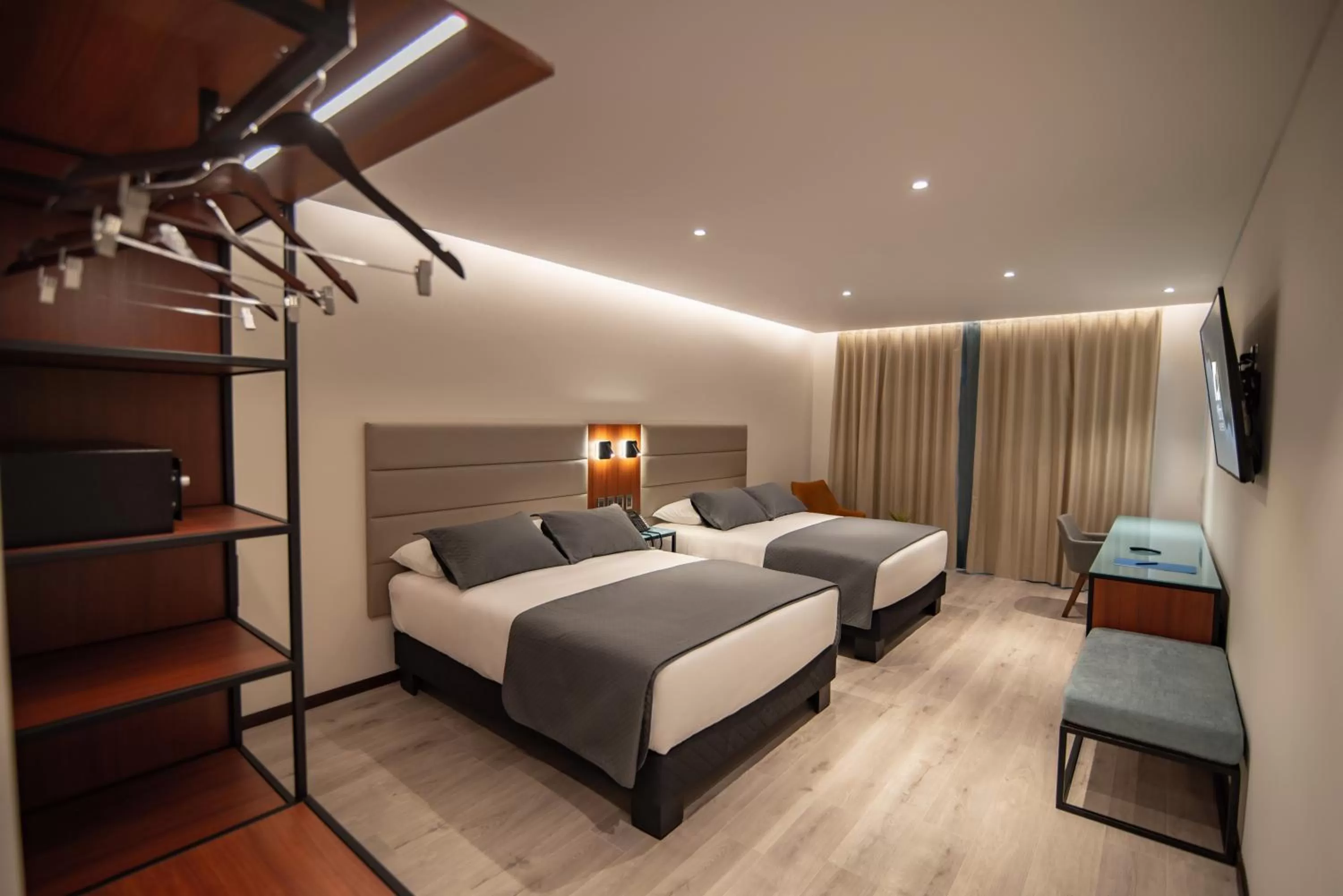 Bed in Mitru Express Hotel