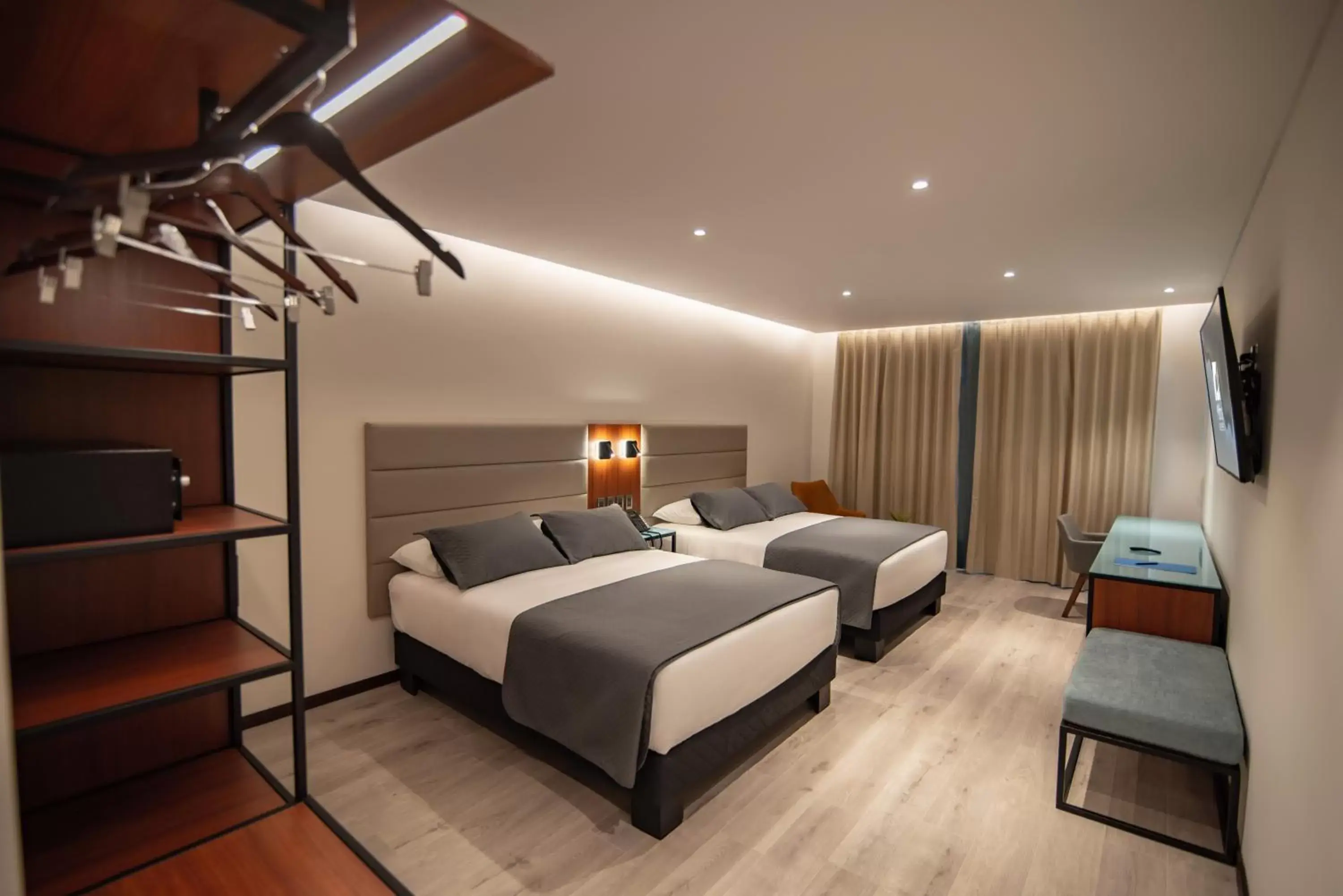 Twin Room in Mitru Express Hotel Twin Room in Mitru Express Hotel