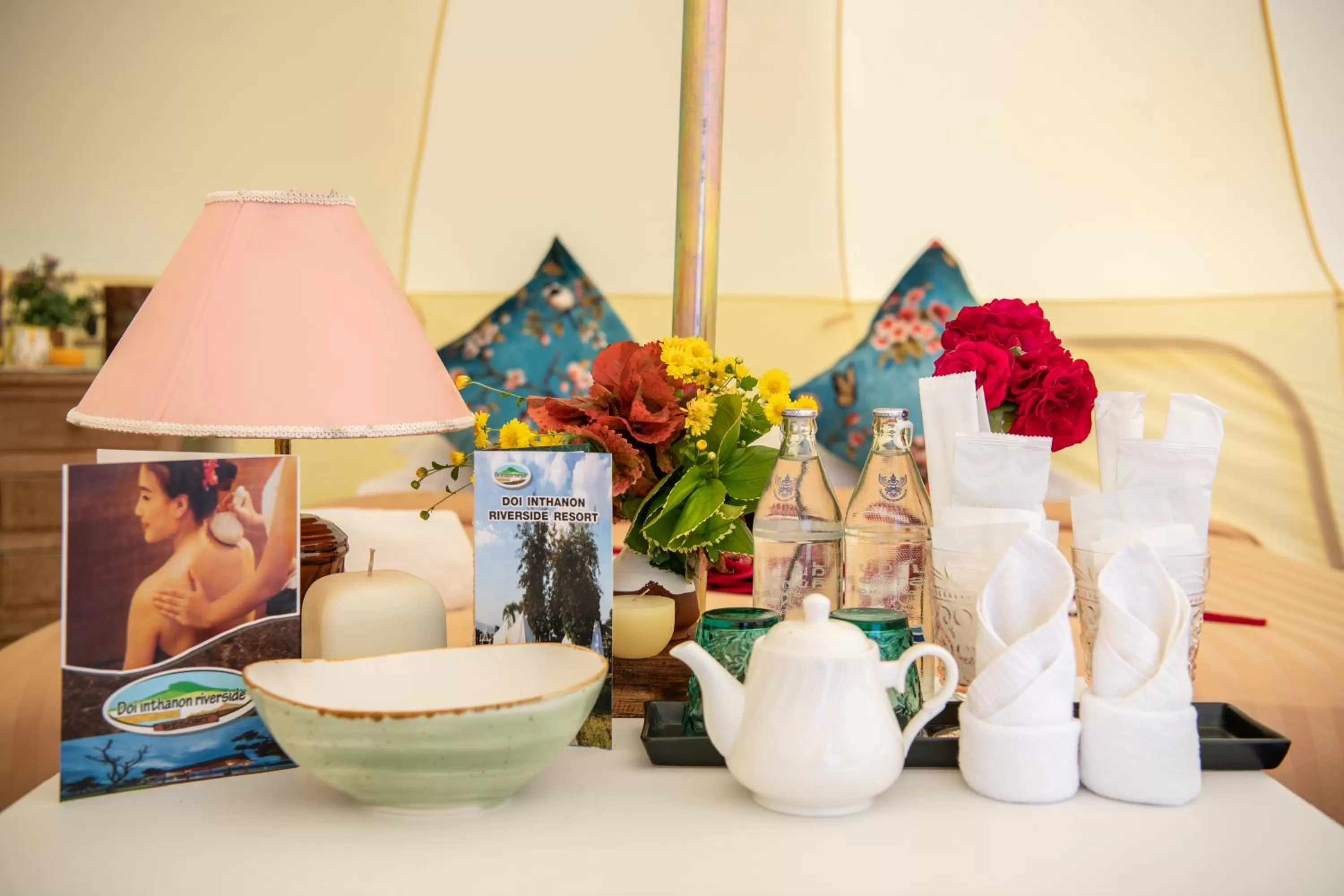 Food and drinks in Doi Inthanon Riverside resort