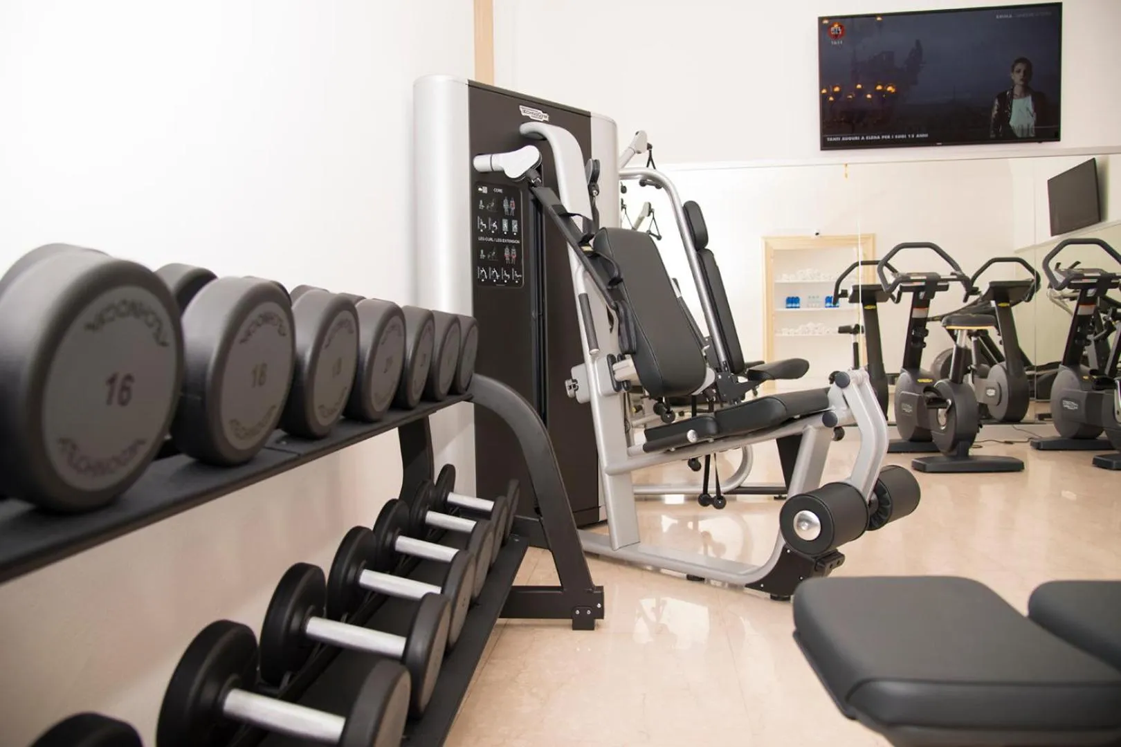 Fitness centre/facilities in Villa Fenaroli Palace Hotel