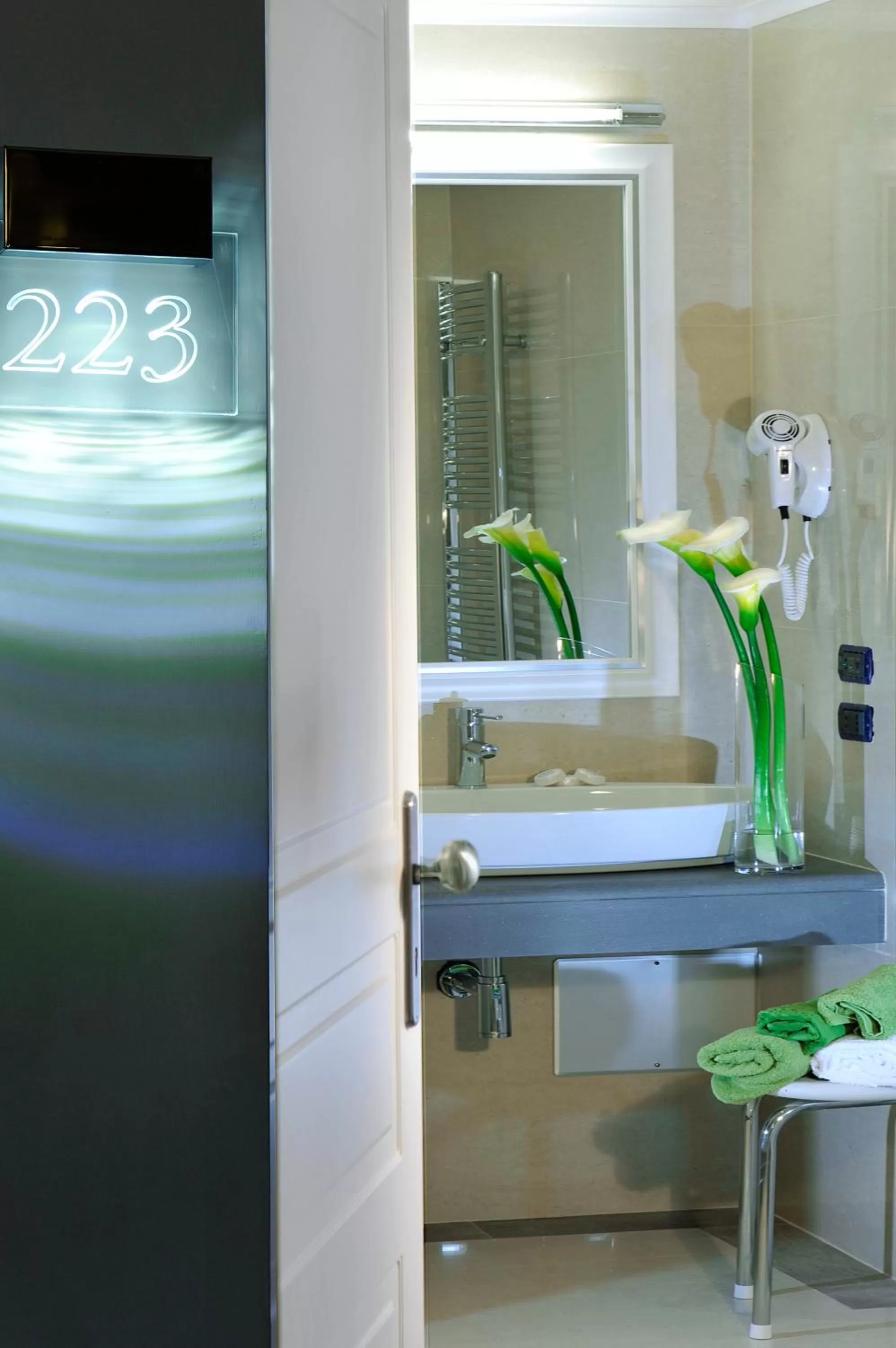 Bathroom in Demetra Hotel