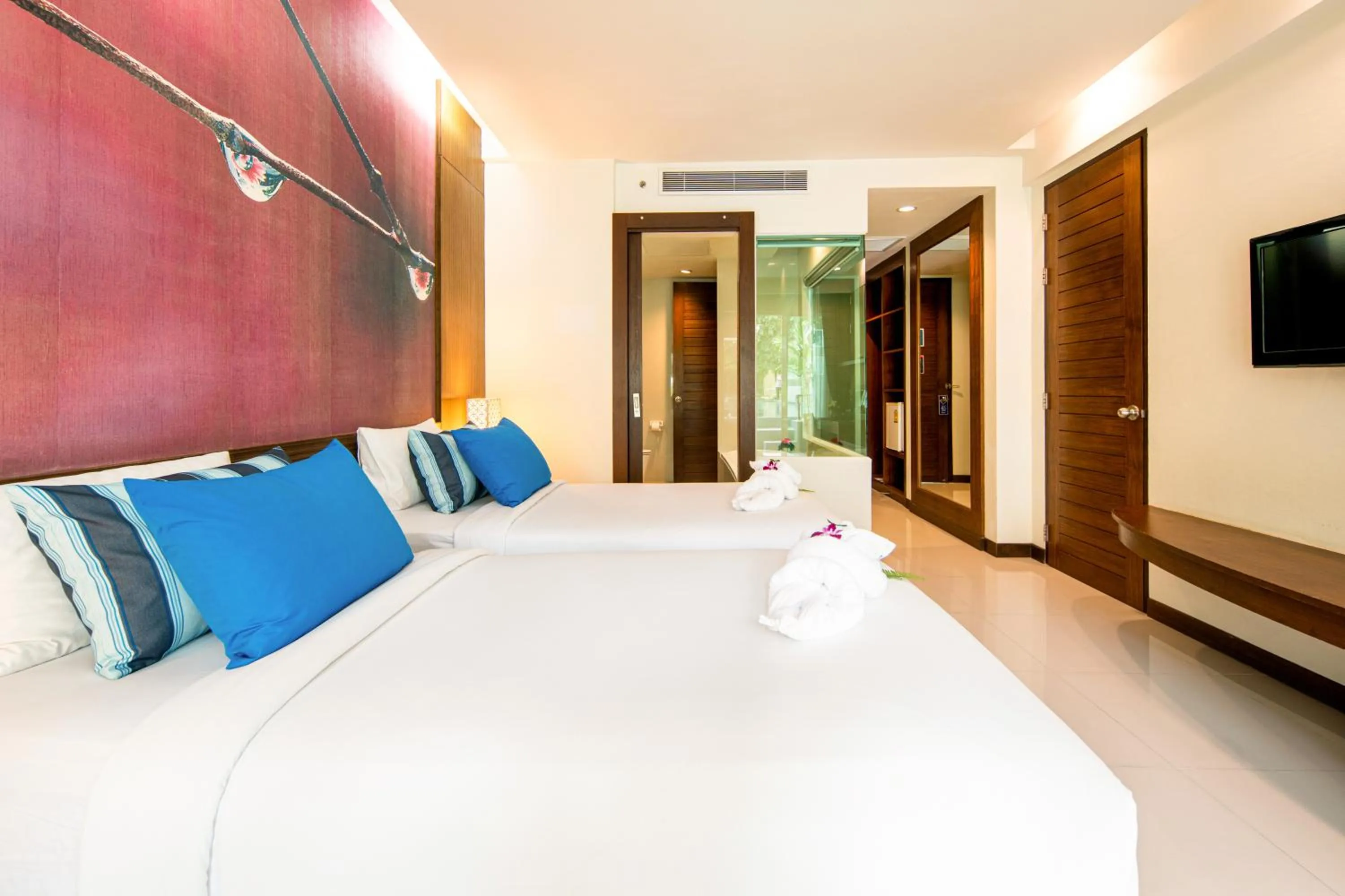 Bedroom, Bed in A2 Pool Resort - SHA Plus