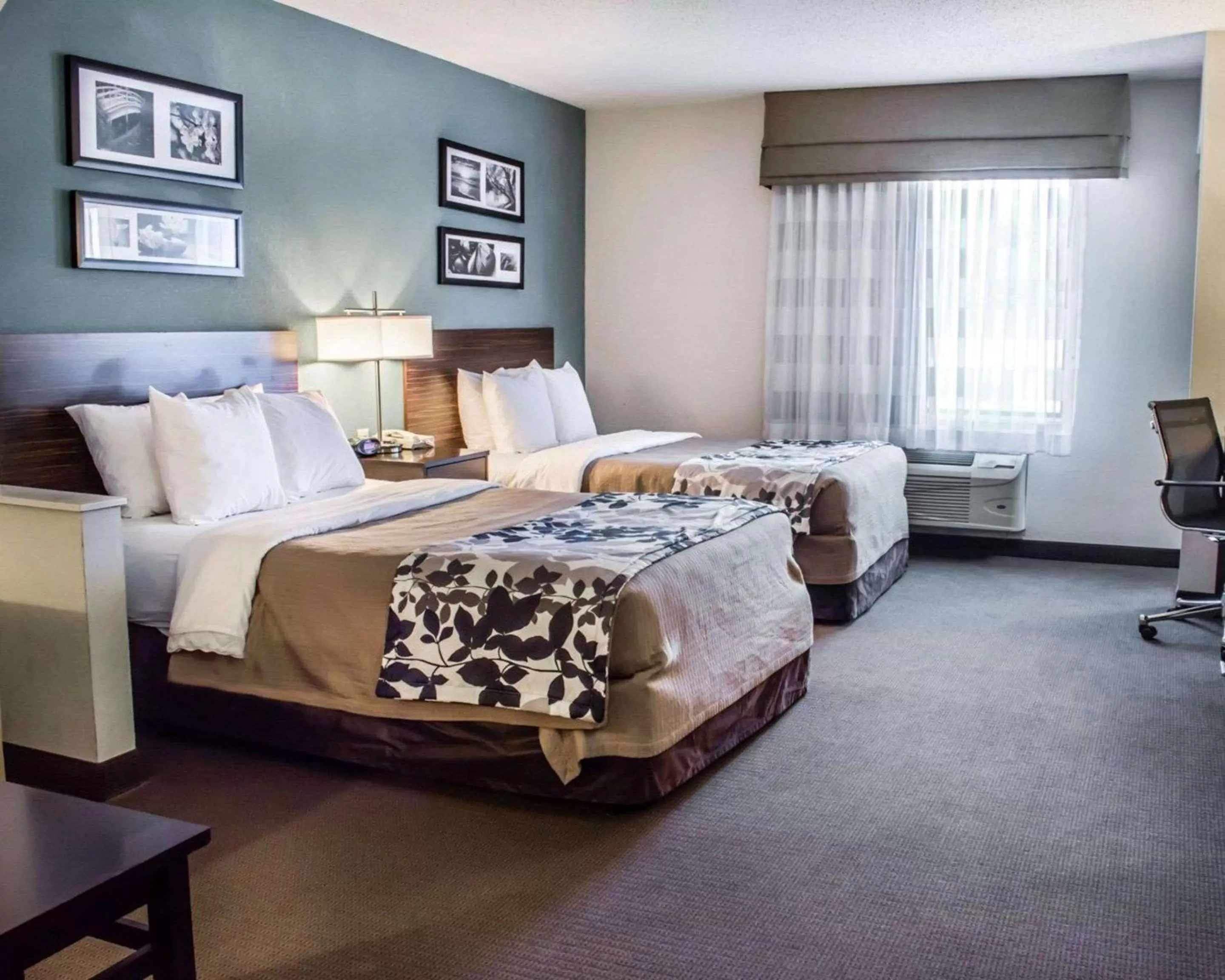 Photo of the whole room, Bed in Sleep Inn & Suites Monticello