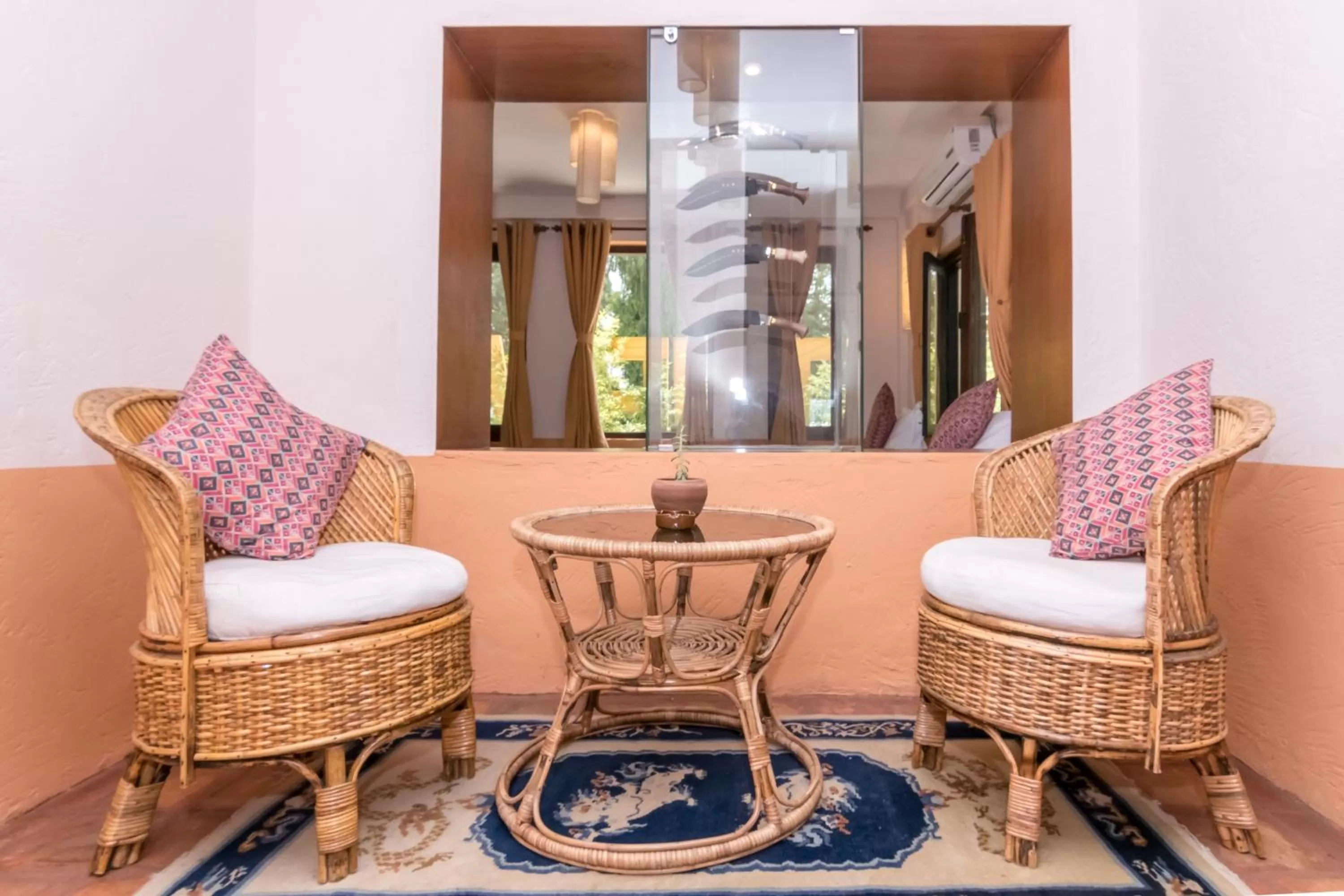 Living room in The Museum