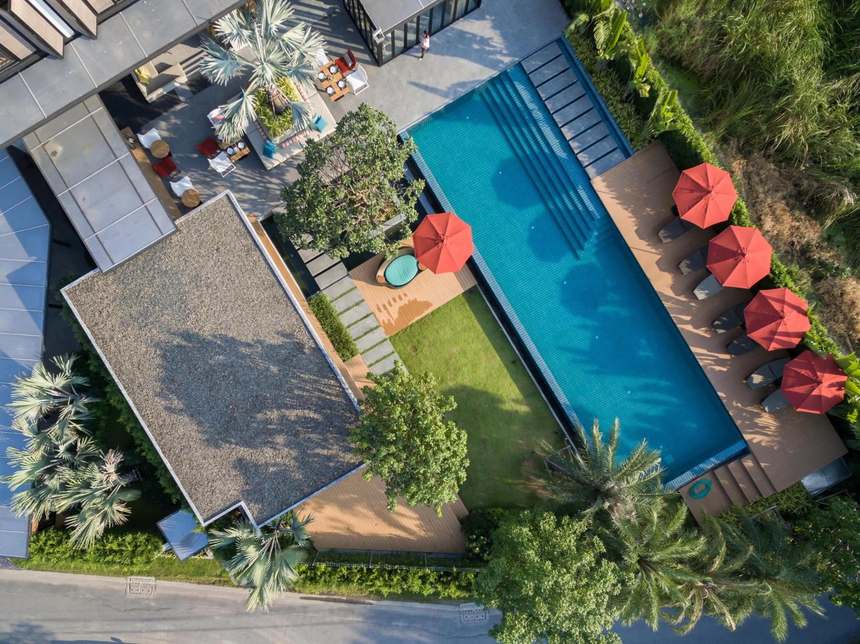 Bird's eye view in The Silver Palm Wellness Resort