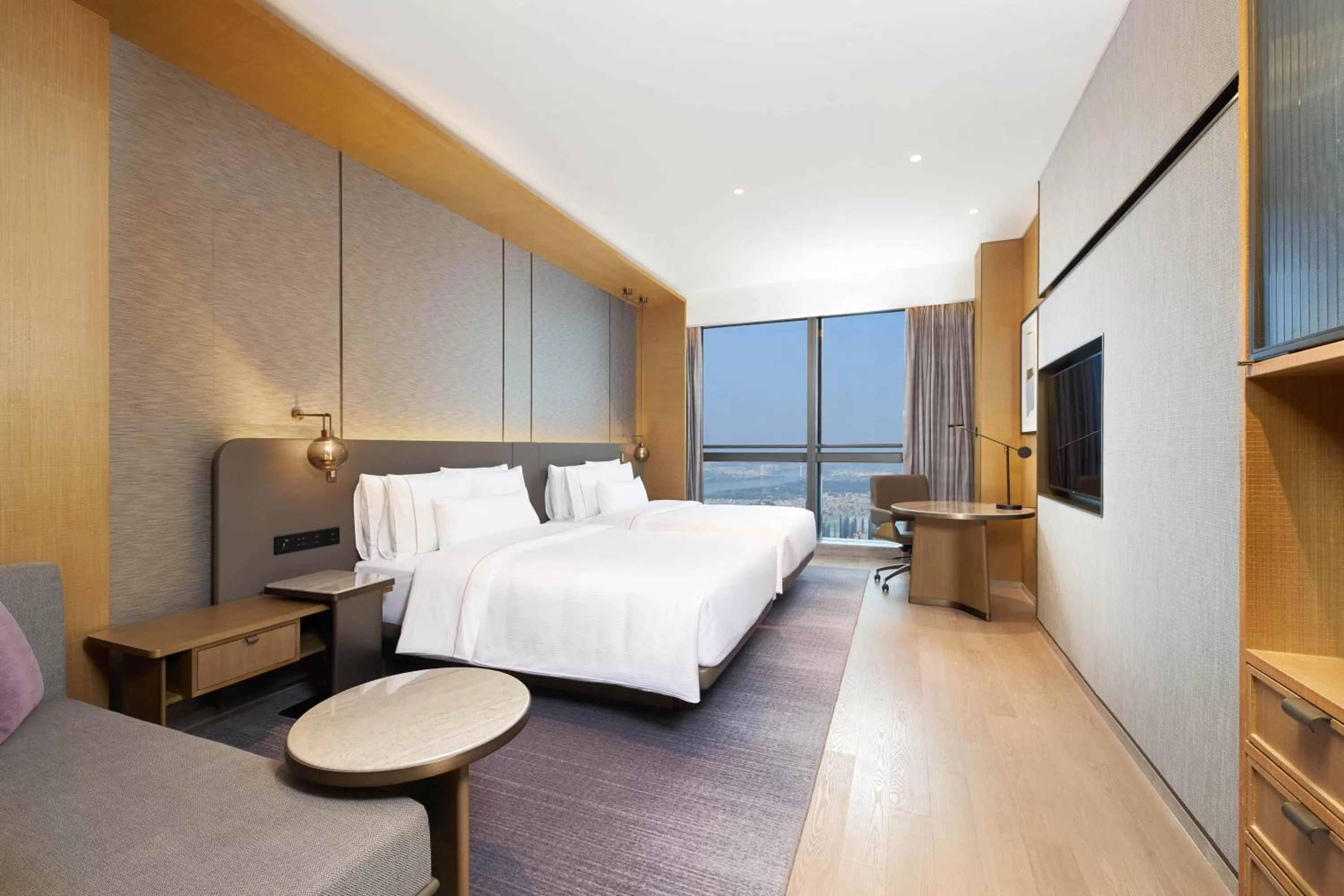 Photo of the whole room, Bed in The Westin Zhongshan Guzhen