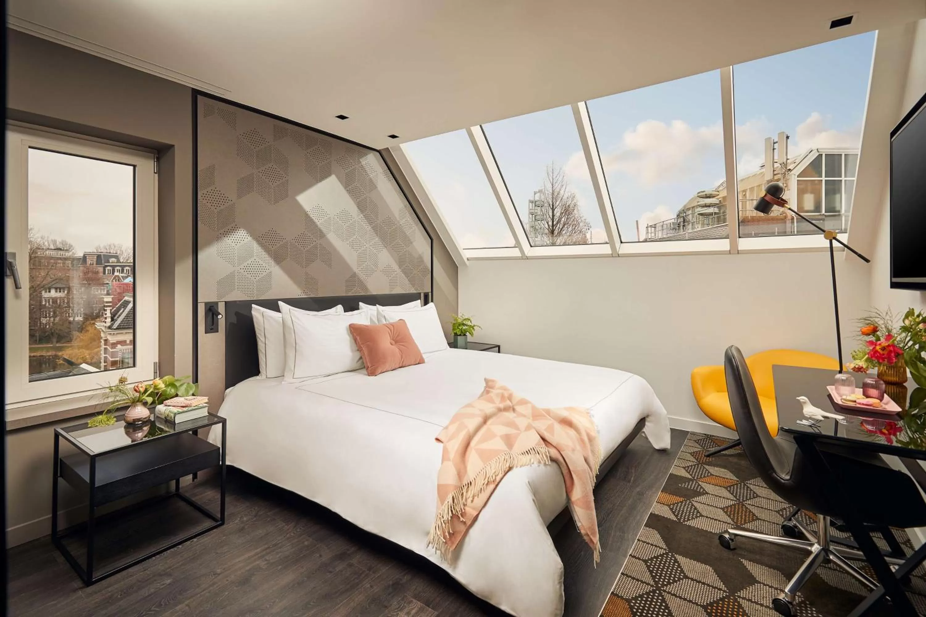 Photo of the whole room, Bed in Park Plaza Vondelpark Amsterdam