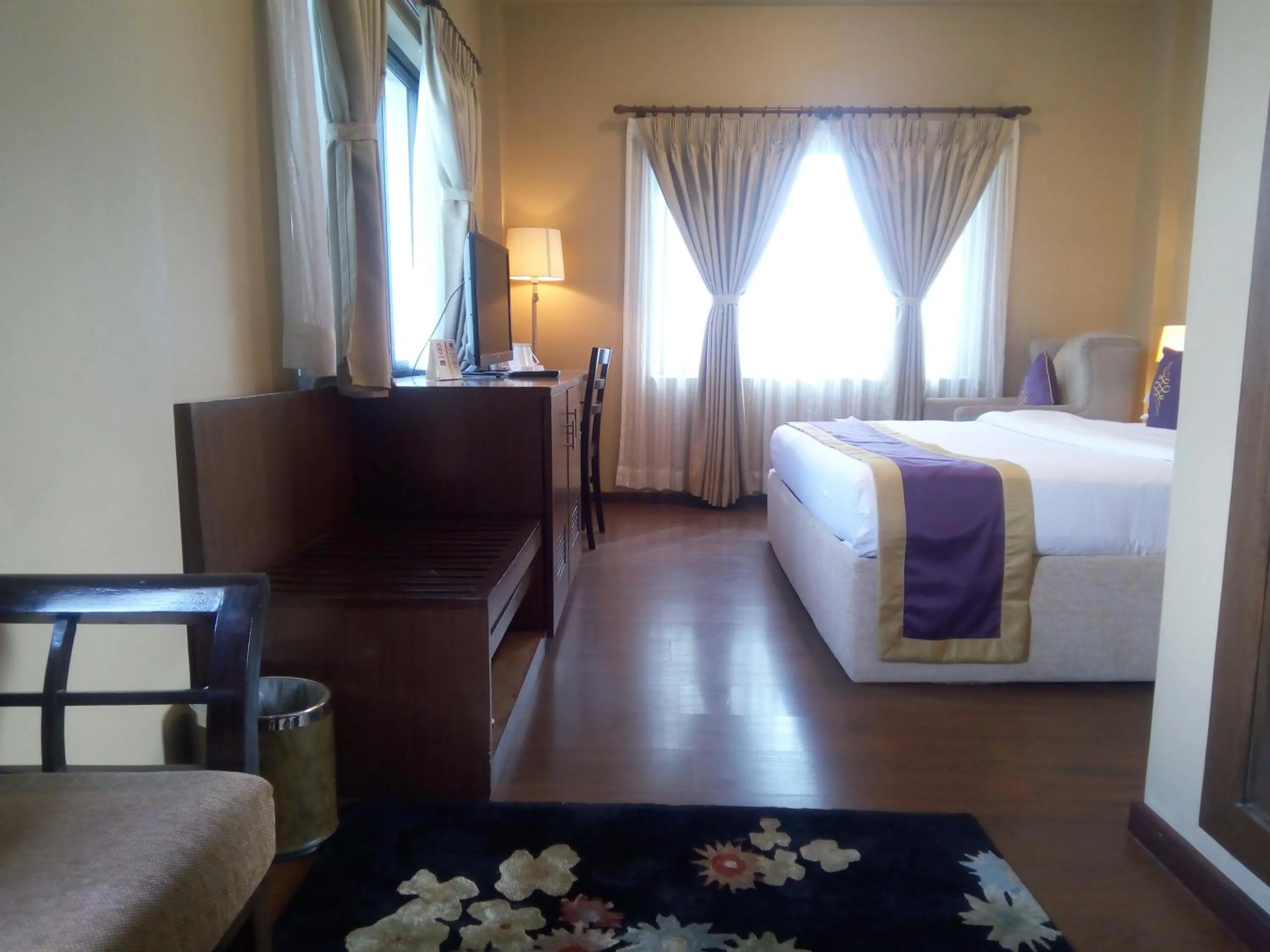 Photo of the whole room, Bed in Hotel Harmika - Boudha, Kathmandu