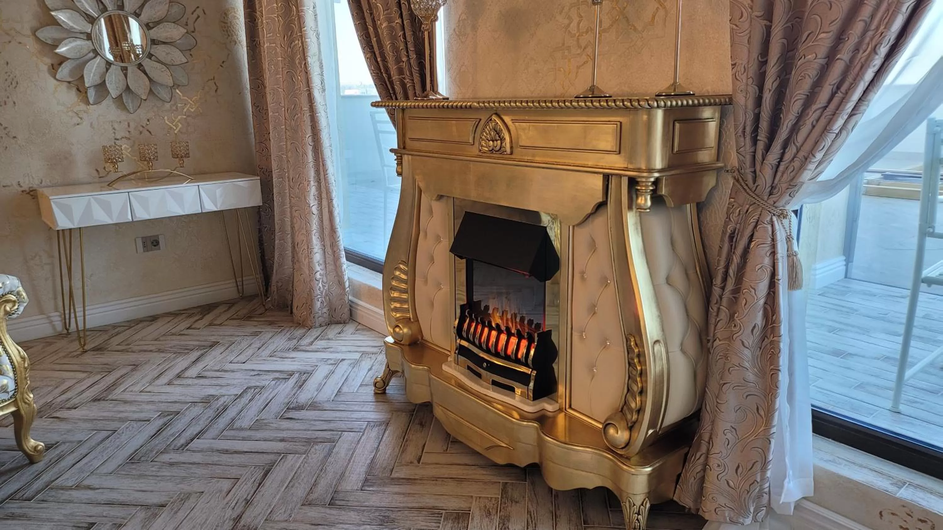 Balcony/Terrace in Terrace Suites Iasi