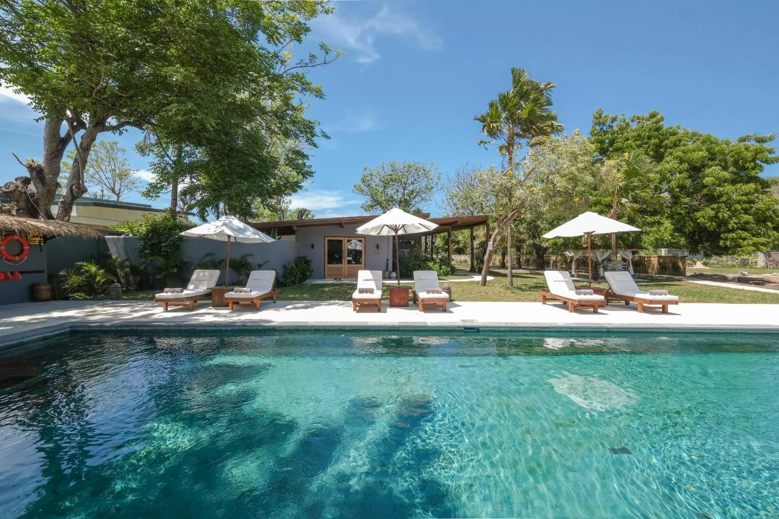 Swimming pool in Pondok Santi Estate