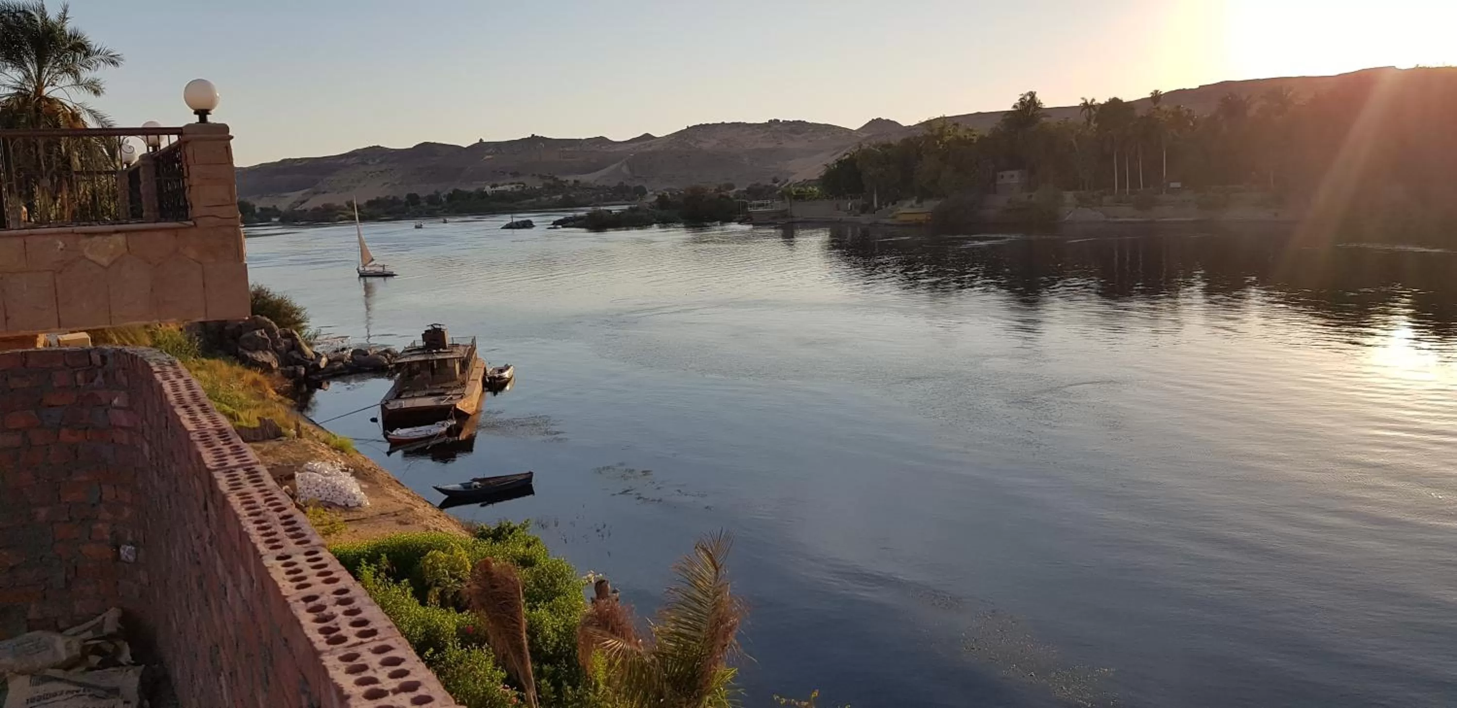 Natural landscape in Taharka Nubian House