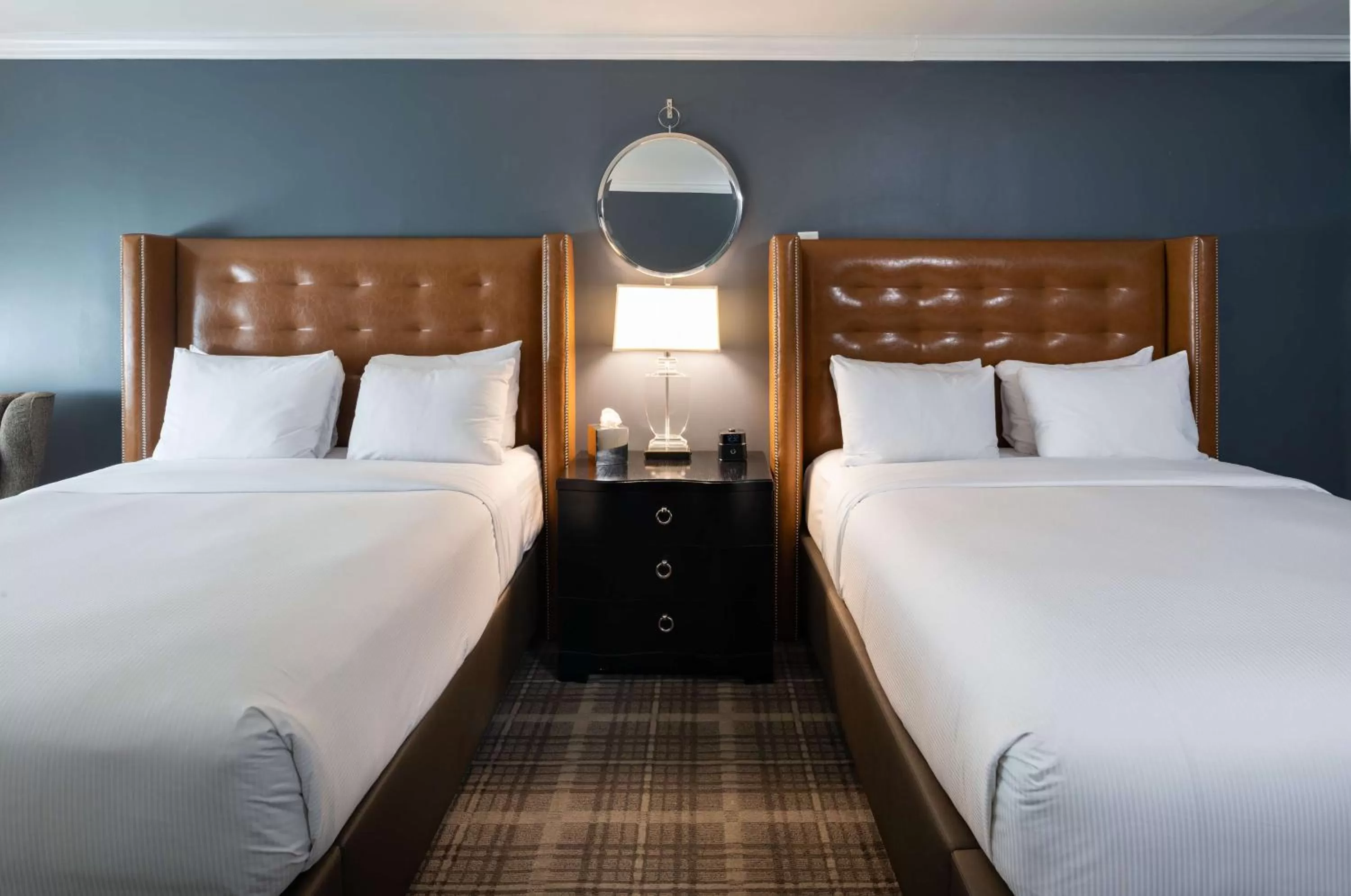 Bed in The Campbell House Lexington, Curio Collection by Hilton