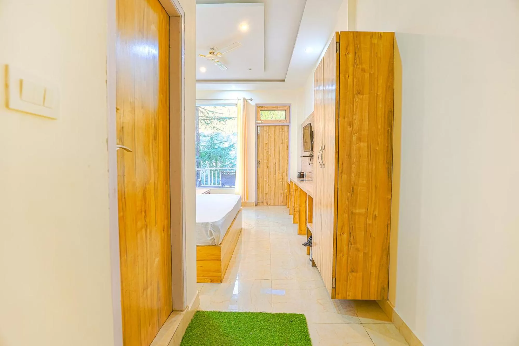 Bed in FabHotel Green Origins