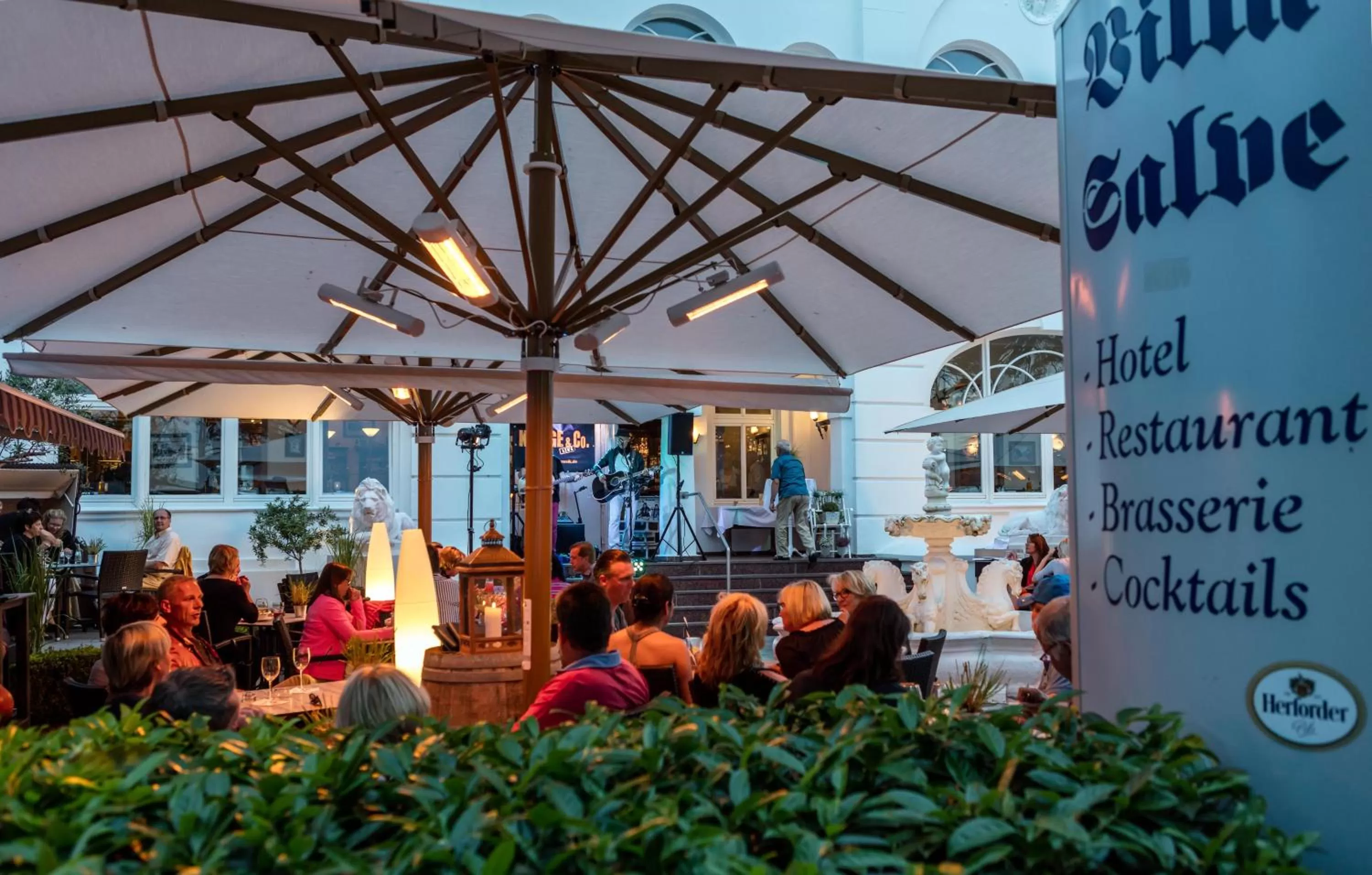 Garden in Villa Salve