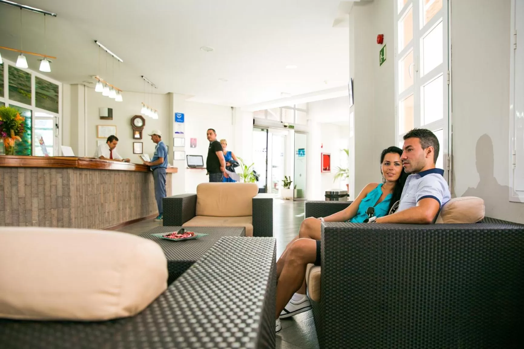 Lobby or reception in Apartamentos LIVVO Morromar